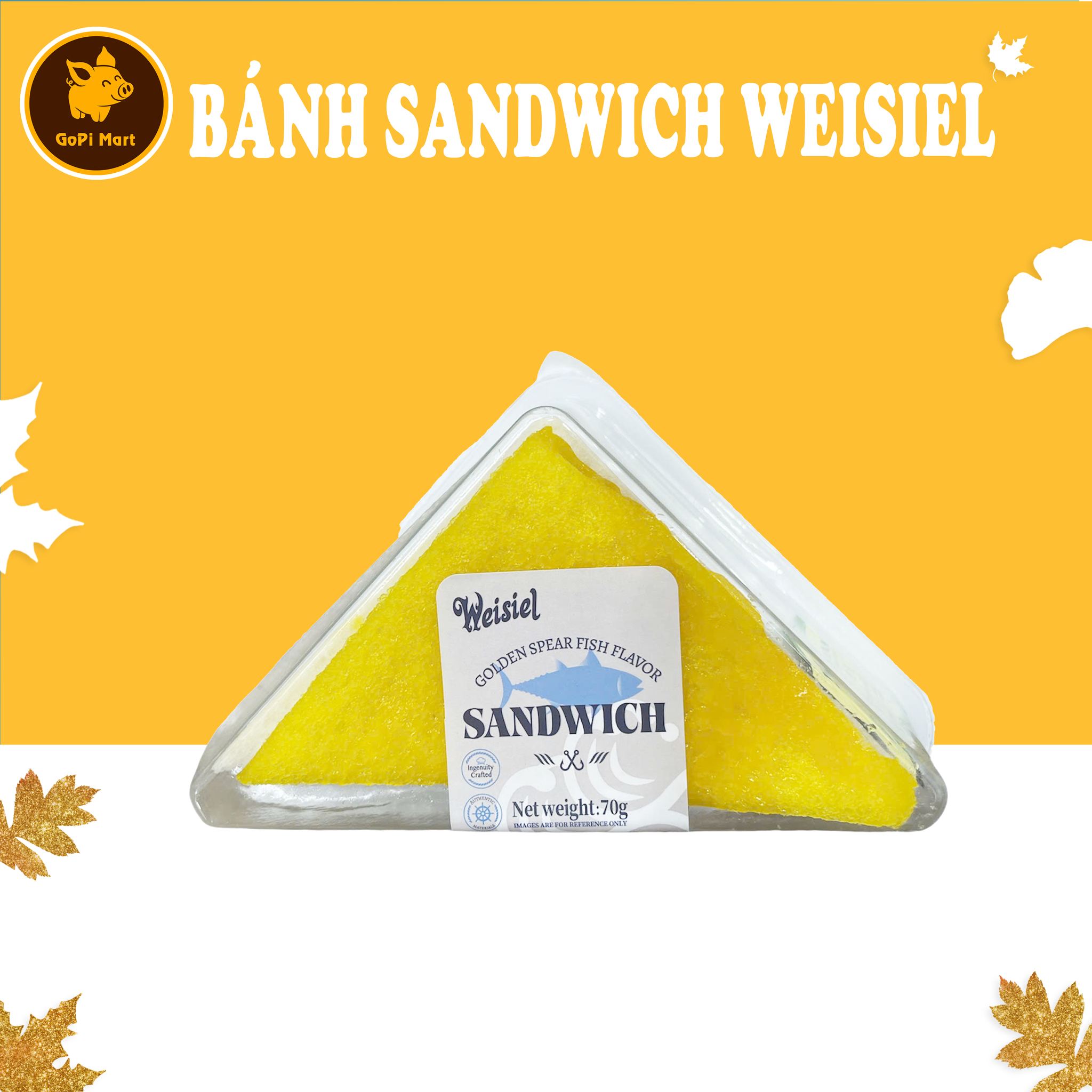 Bánh Sandwich Weisiel 70g