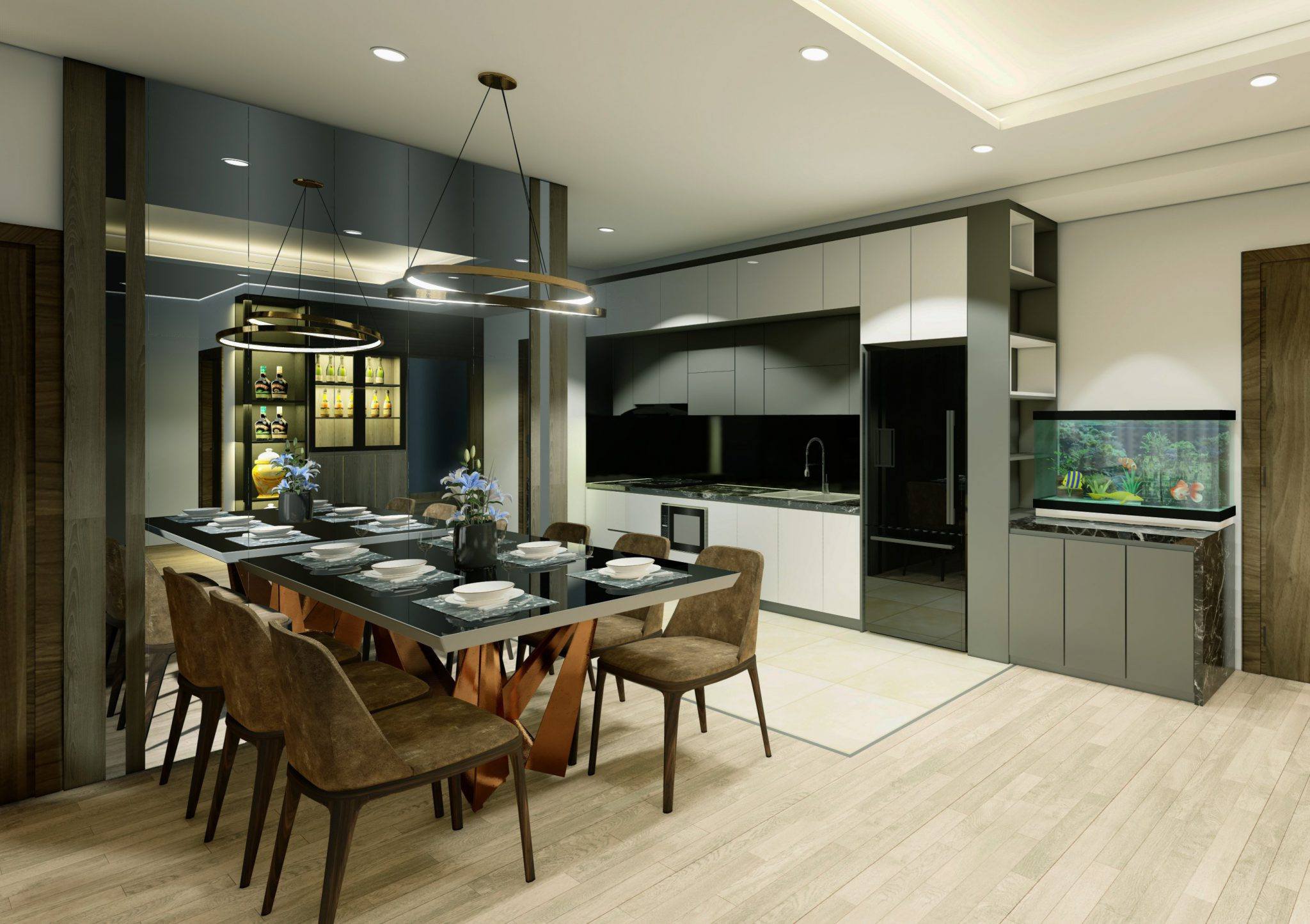 Chung Cư mang phong cách hiện đại