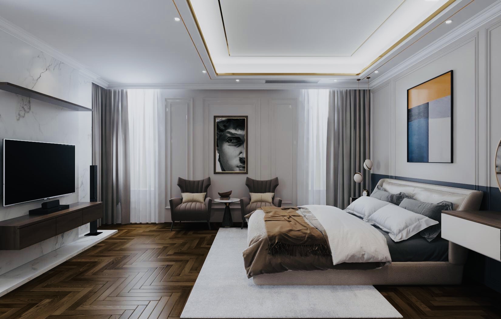 Nội Thất Nhà Chung Cư Sang Trọng , Lịch Sự