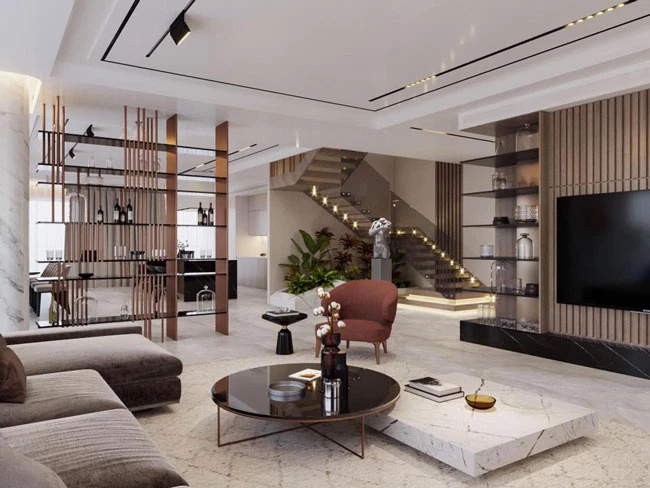 Nội Thất Chung Cư Hiện Đại Sang Trọng