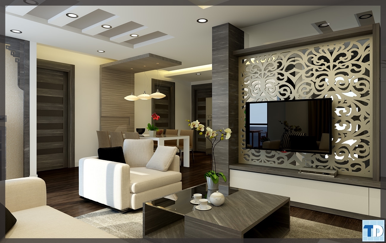 Nội Thất Chung Cư mang phong cách hiện đại