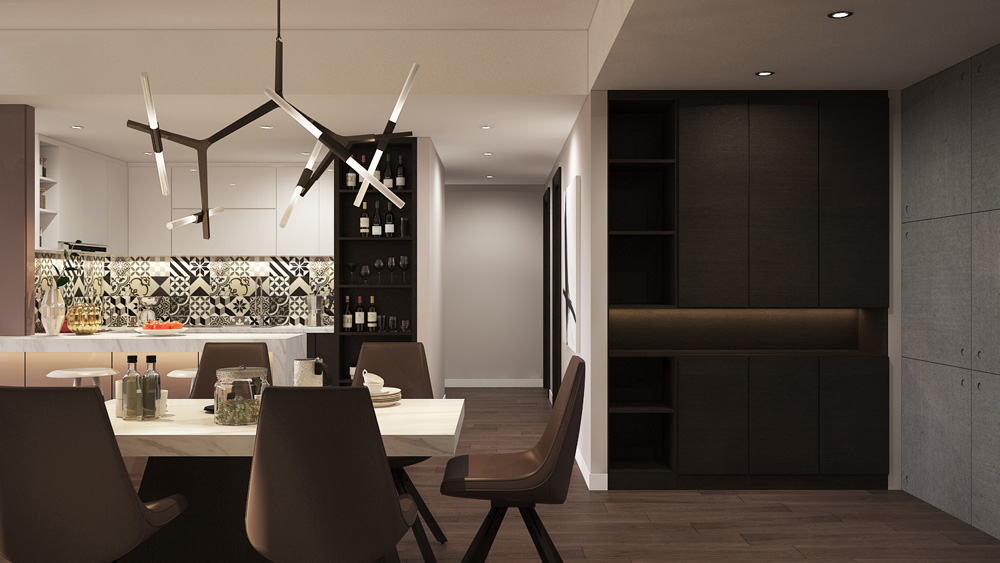 Nội Thất Nhà Chung Cư Sang Trọng , Lịch Sự