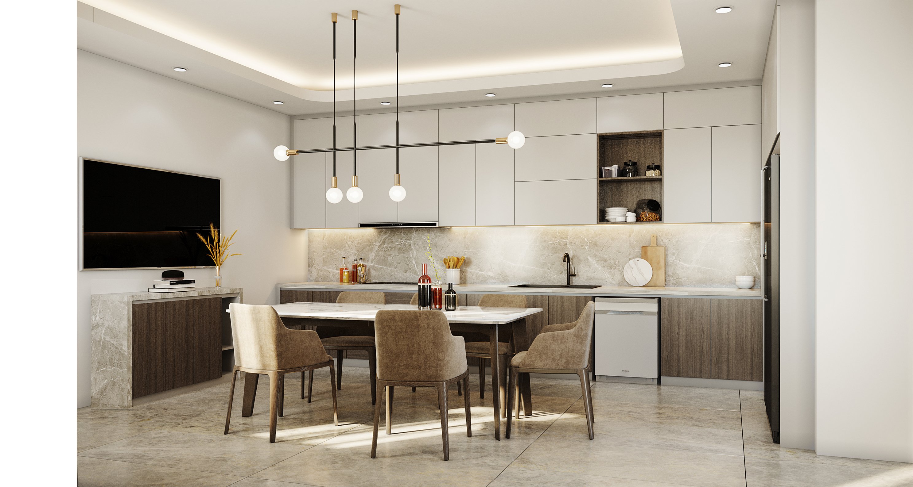 Nội Thất Căn Chung Cư hiện đại