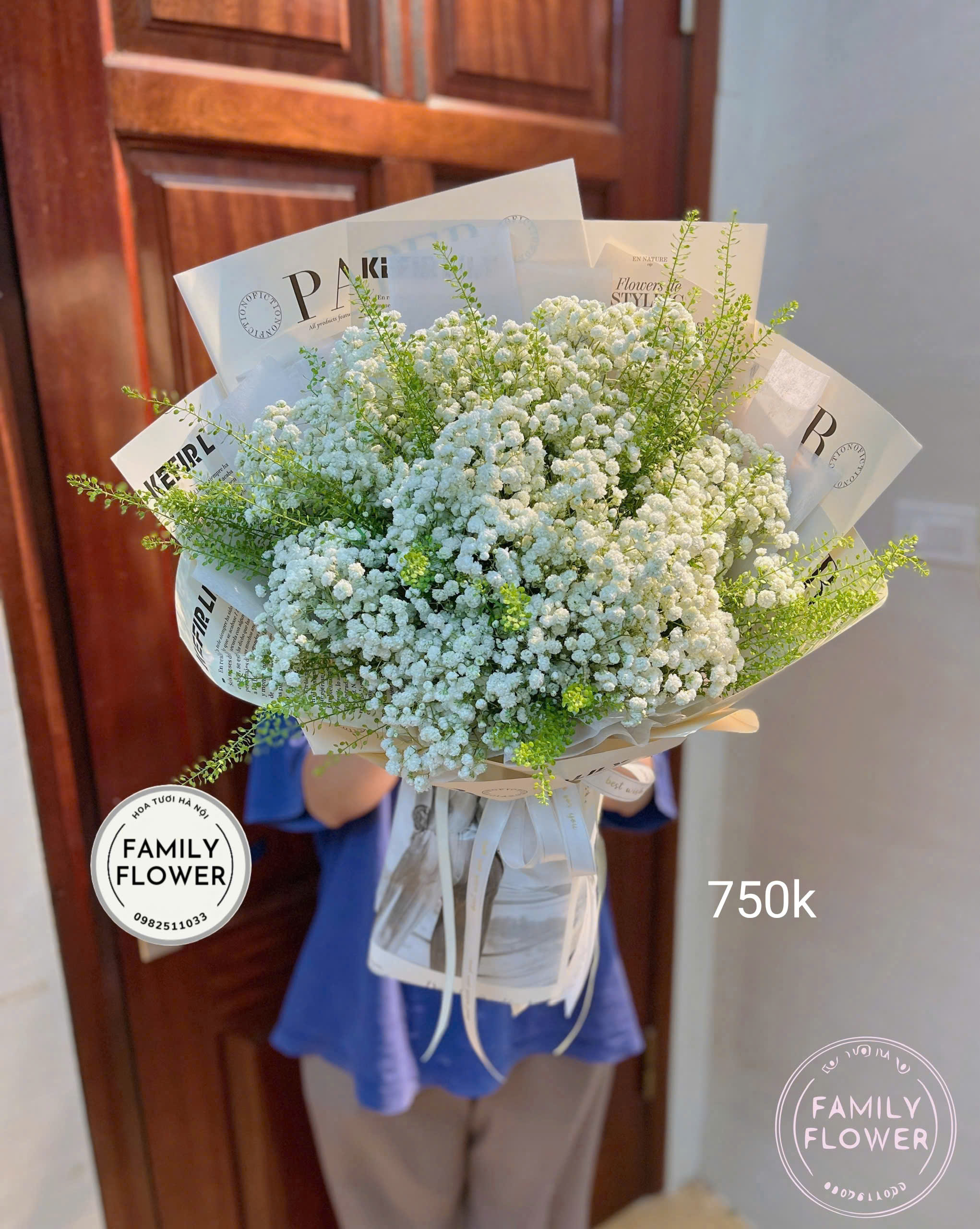 Gợi ý những mẫu hoa baby tặng em người yêu, vợ, mẹ,cô giáo,... nhân dịp 8/3 tại Cầu Giấy Hà Nội ! Mua hoa tươi online Hà Nội