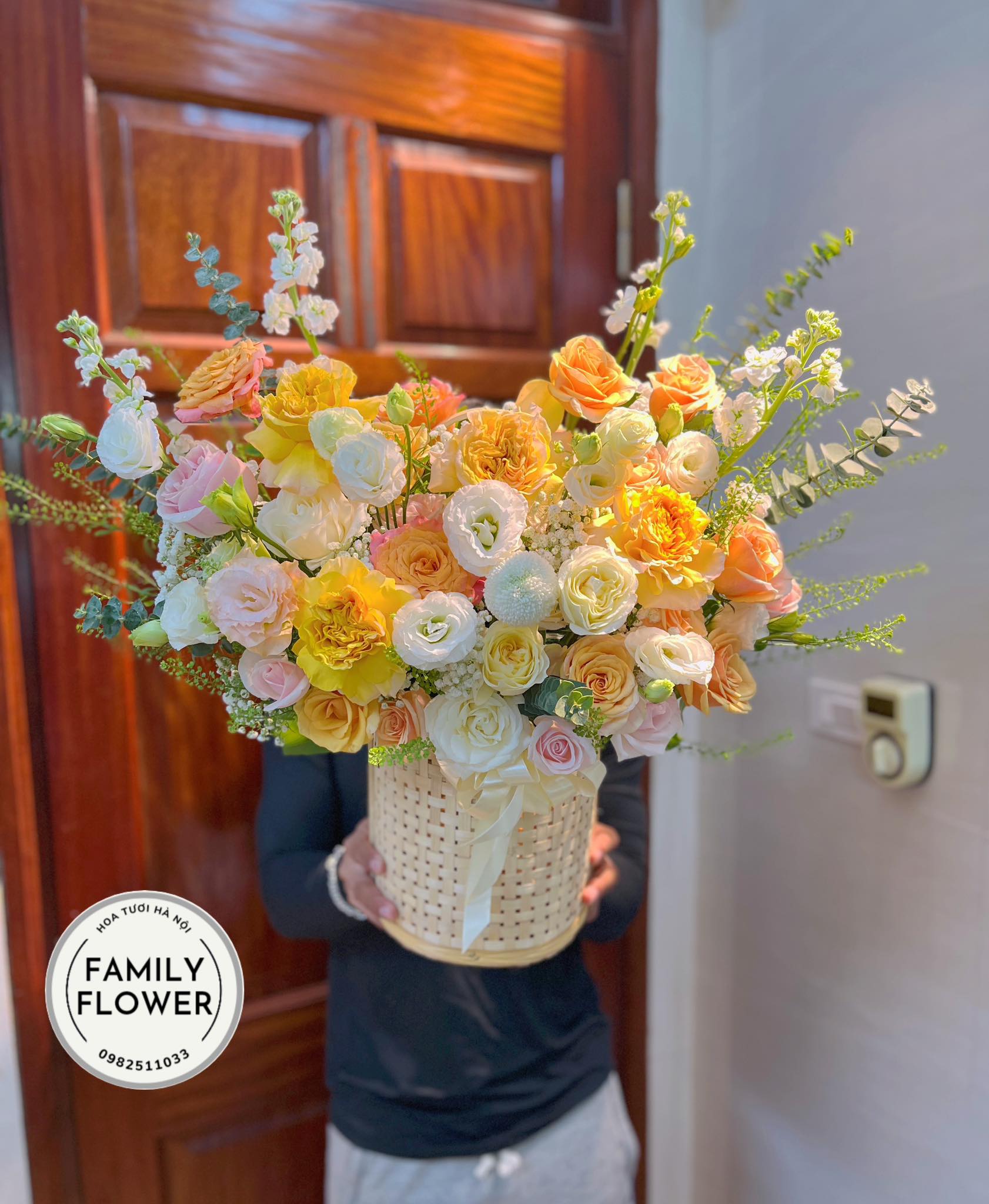 Lẵng hoa chúc mừng ngày nhà giáo Việt Nam 20 tháng 11 ở Hà Nội, hoa tươi Hà Nội