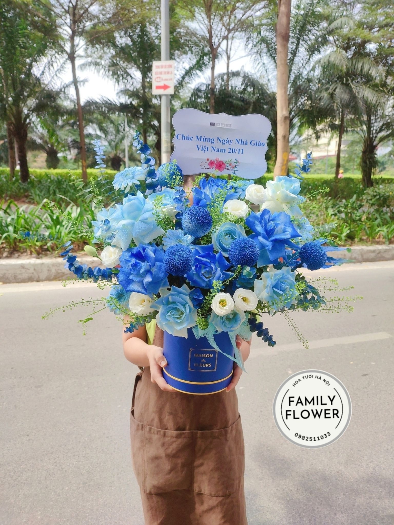 Bình hoa chúc mừng sinh nhật công ty, hoa khai trương đẹp