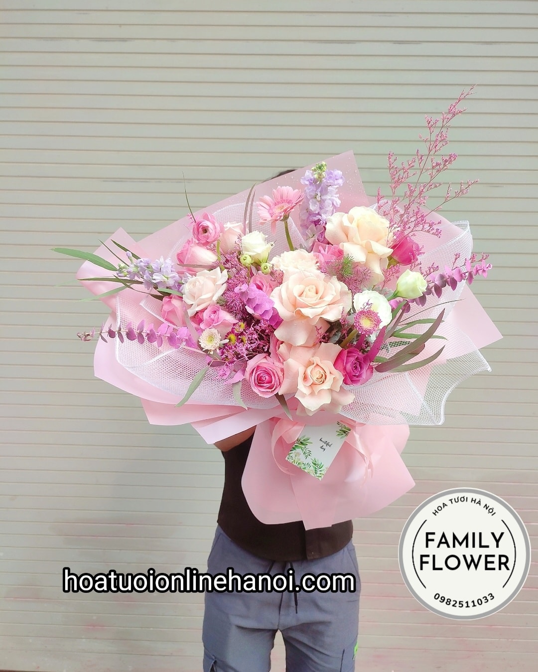bó hoa sinh nhật đẹp tại hà nội , bó hoa chúc mừng sinh nhật mẹ, chị gái đẹp tại quận CẦU giấy