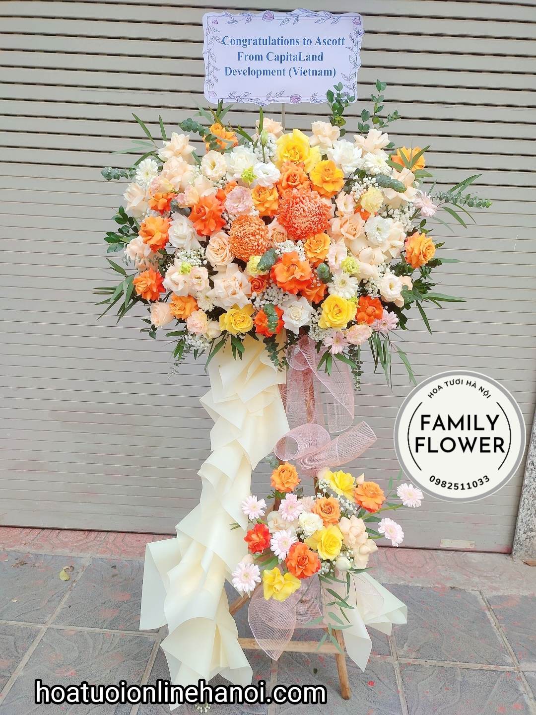 Cây hoa khai trương ,chúc mừng sinh nhật , hoa khai trương VIP tặng sếp đối tác nhân dịp quan trọng, kệ hoa tươi tại quận Đống Đa - Hà Nội.