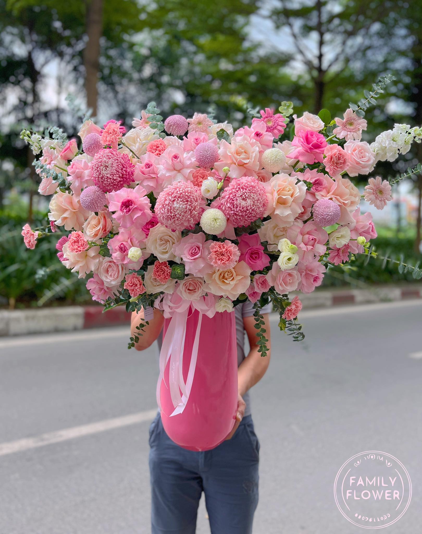 Bình hoa cao cấp tặng sinh nhật mẹ, sếp tại Ba Đình, Hà Nội ! Mua hoa tươi Hà Nội