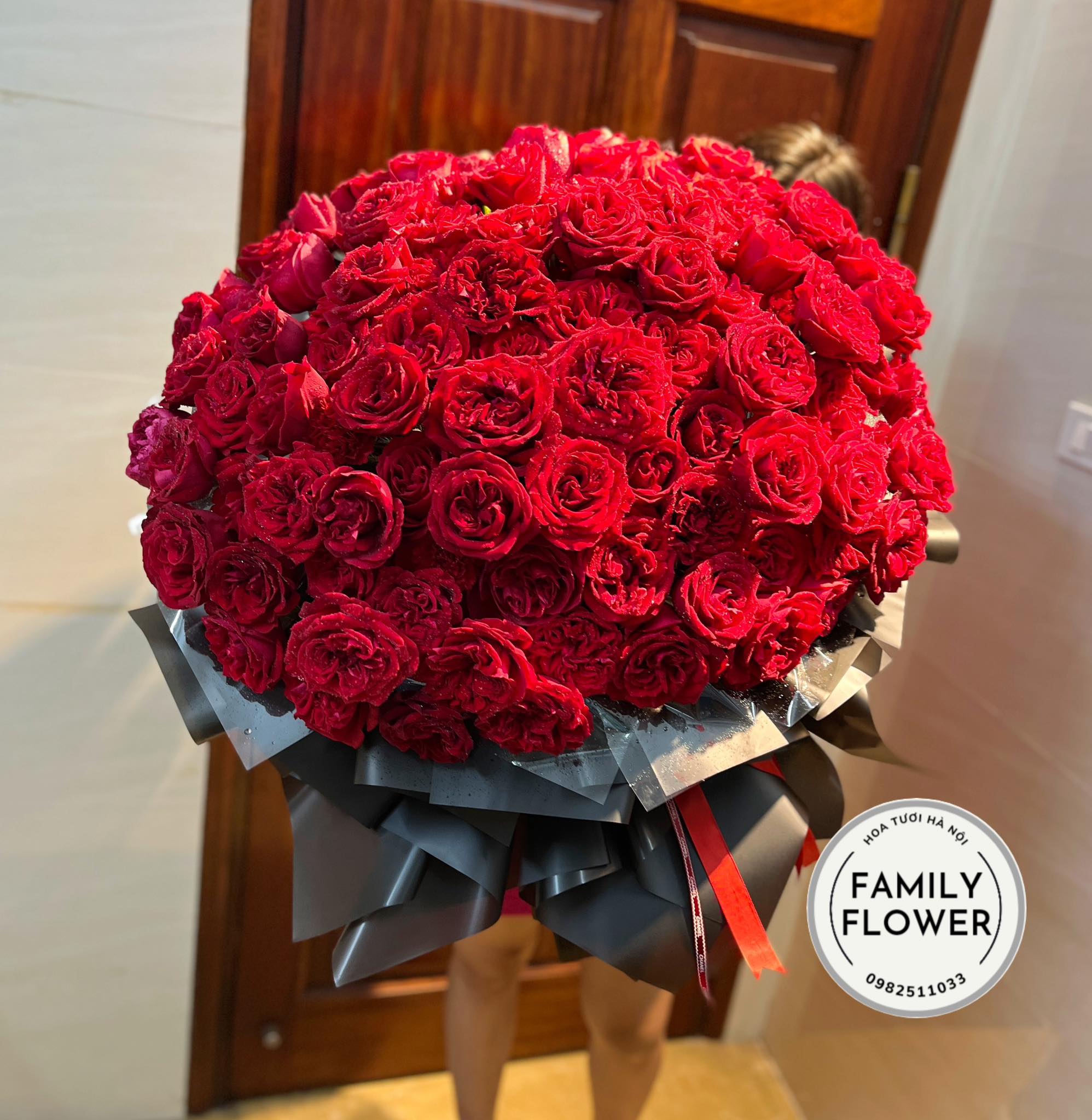 Bó hoa hồng đẹp tặng vợ ! Người yêu nhân dịp 20 tháng 10 ở Hà Nội ! Hoa tươi Hà Nội