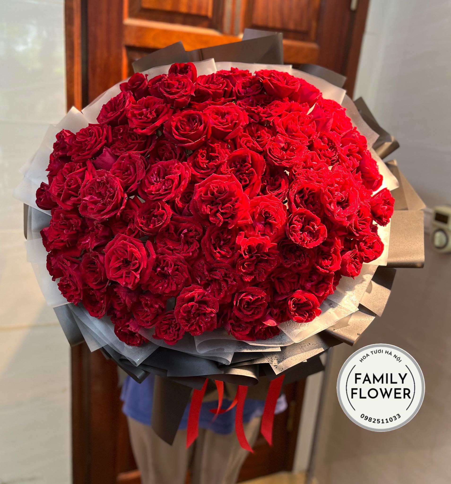 Bó hoa hồng oha'ra tặng người yêu ở Hà Nội! Bó hoa khổng lồng, hoa tươi Hà Nội