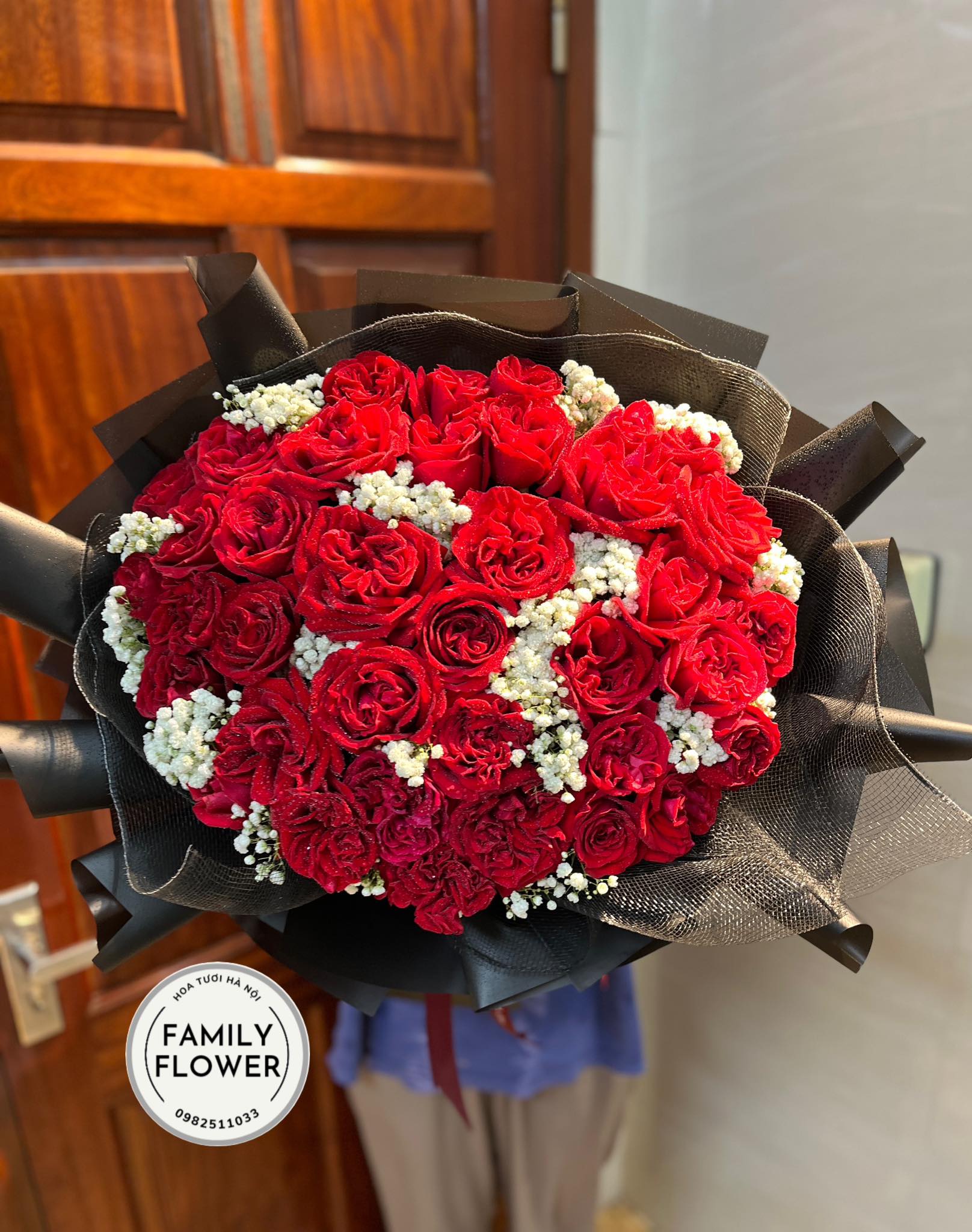 Bó hoa hồng đỏ tặng người yêu ở quận Ba Đình Hà Nội ! Hoa tươi Ba Đình