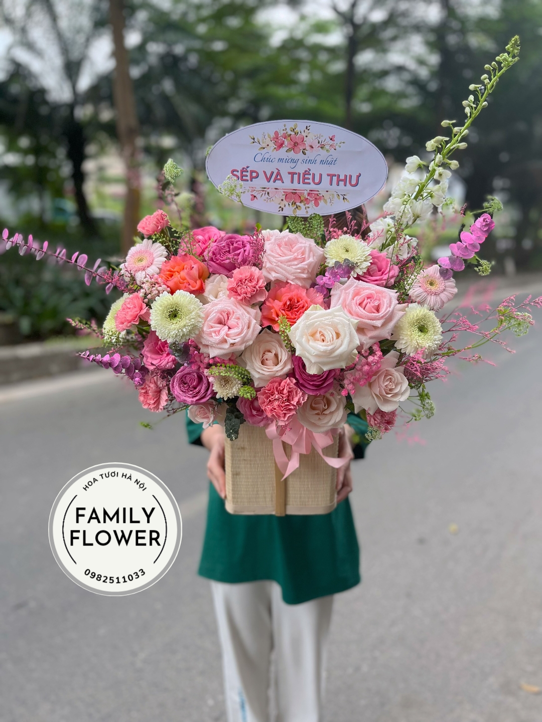 Hoa sinh nhật Cầu Giấy ! Mua hoa sinh nhật quận Cầu Giấy Hà Nội