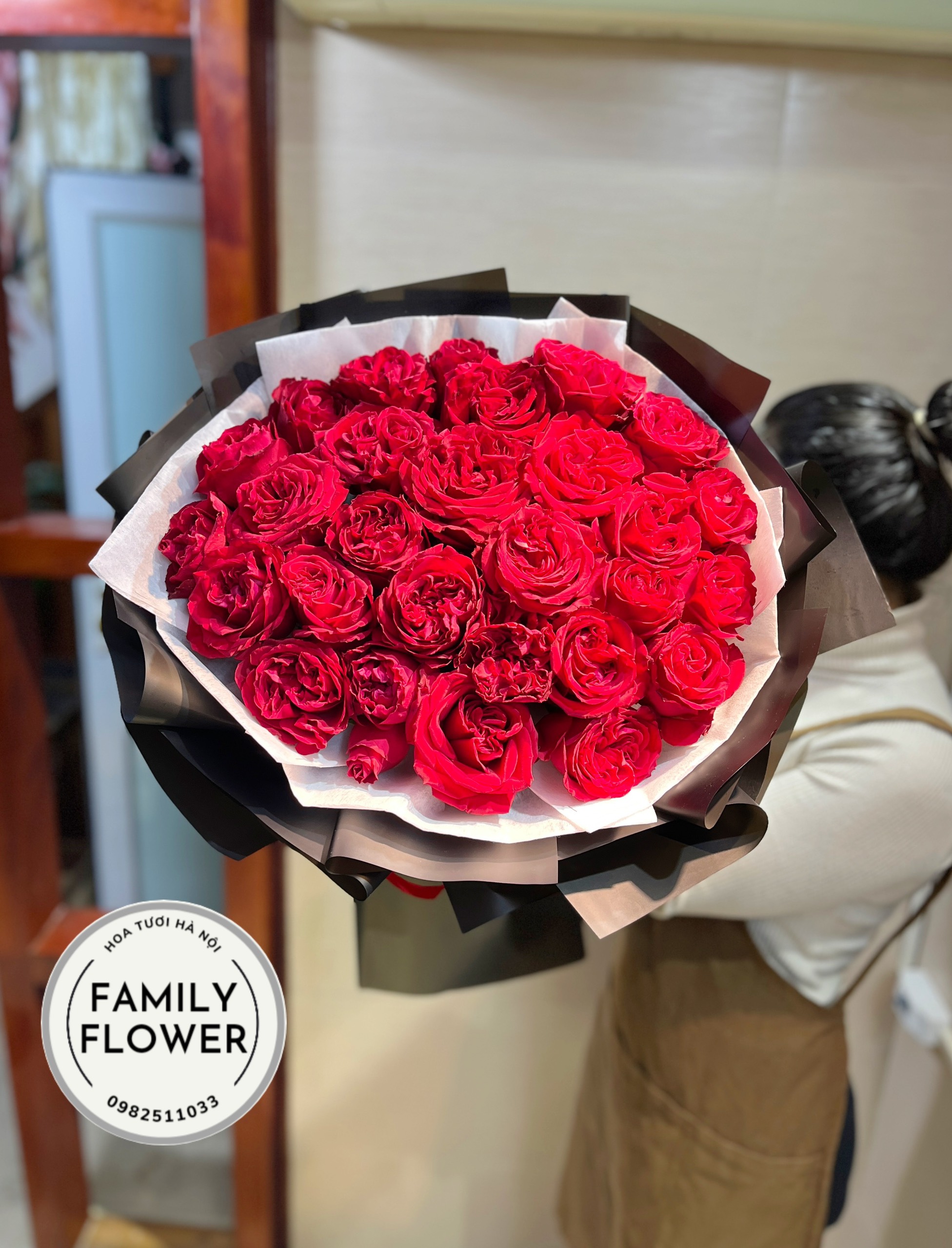 Hoa hồng đỏ Hà Nội ! Mua hoa hồng đỏ 8 tháng 3 ở Hà Nội ! Hoa tươi online Hà Nội