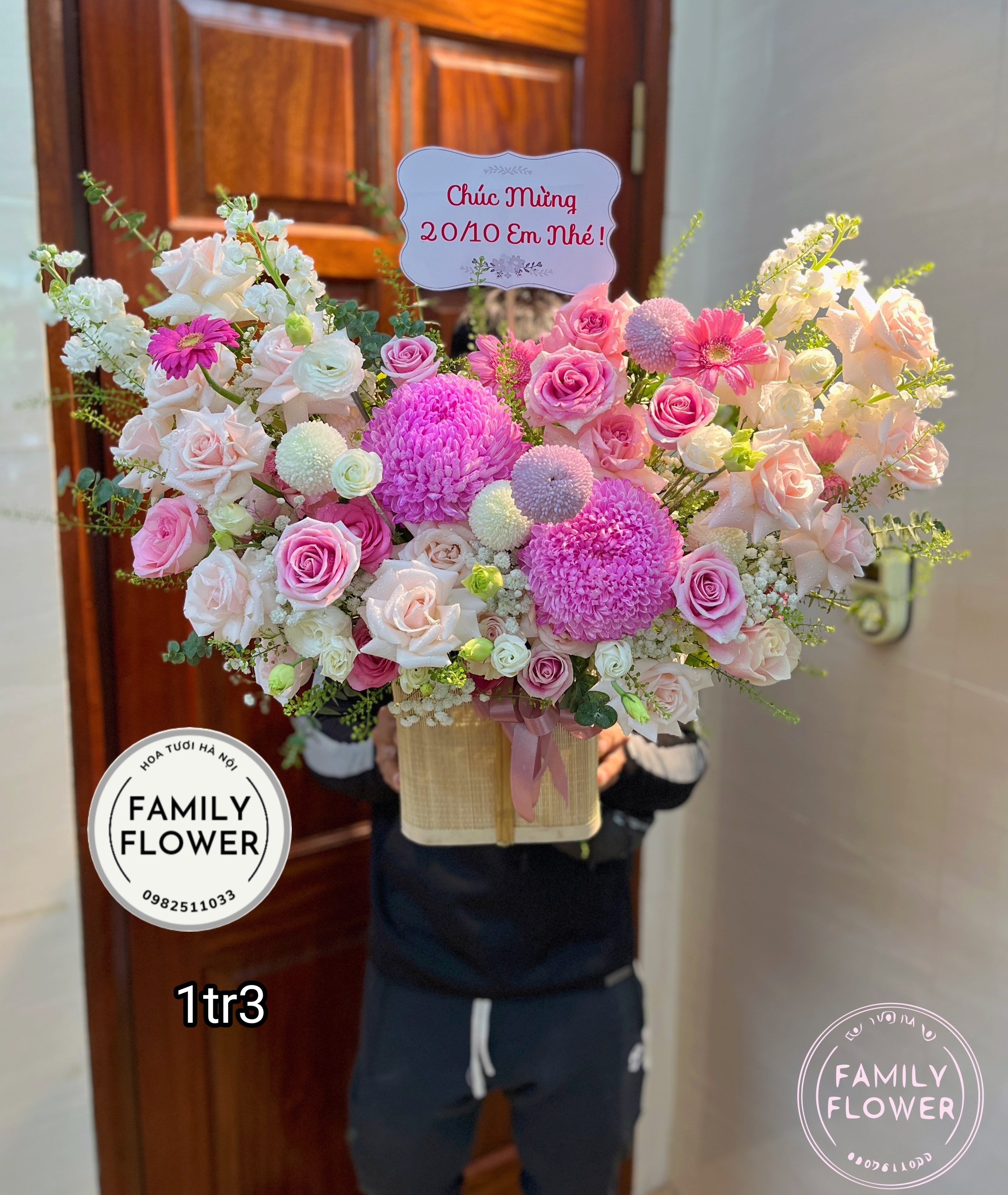 Hoa tươi HÀ Nội - Các lẵng hoa tươi nhân ngày 8/3 