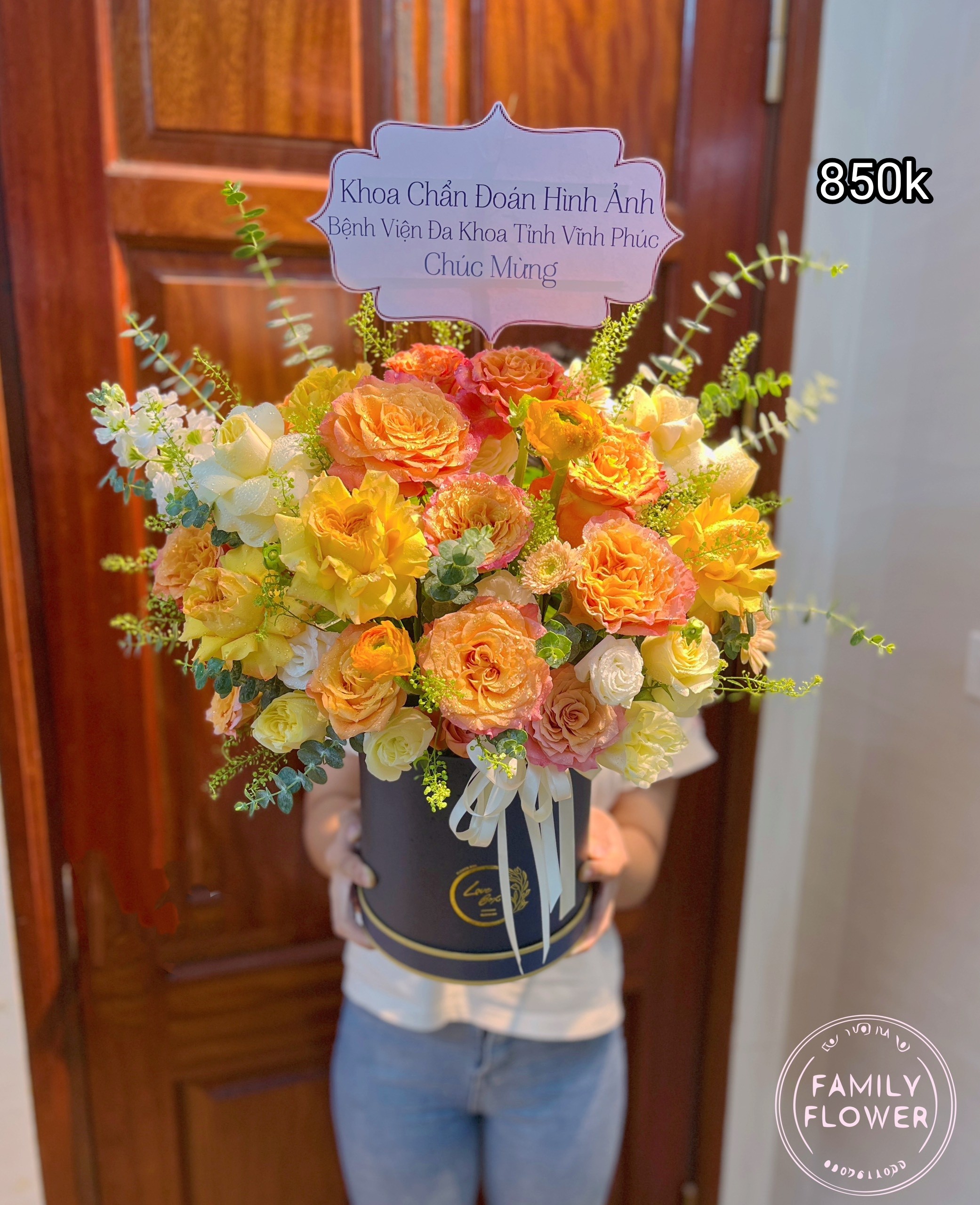 Hoa tươi HÀ Nội - Các lẵng hoa tươi nhân ngày 8/3 