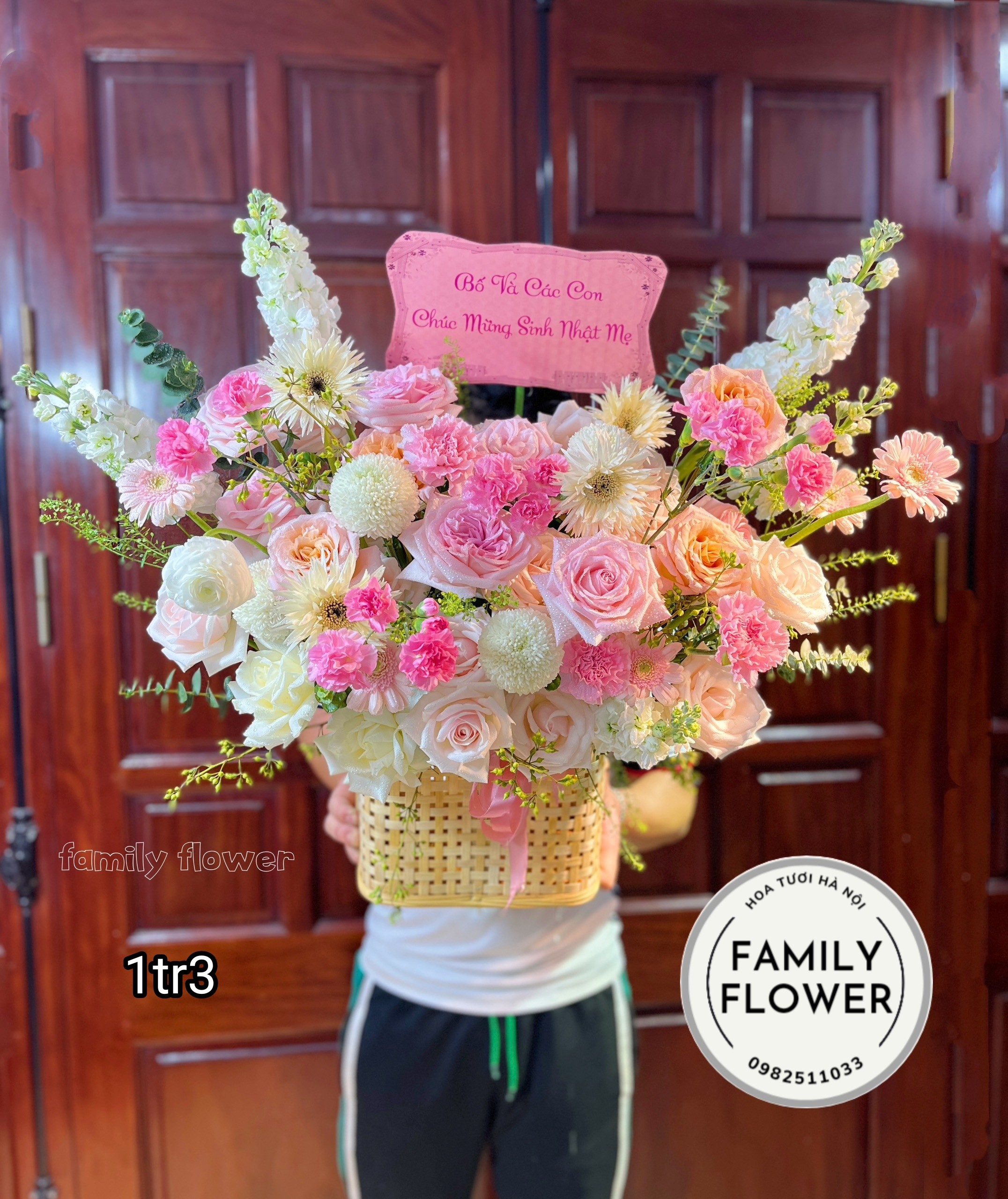 Hoa tươi HÀ Nội - Các lẵng hoa tươi nhân ngày 8/3 