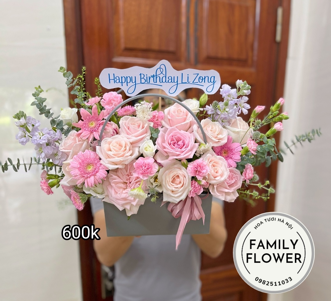 Hoa tươi HÀ Nội - Các lẵng hoa tươi nhân ngày 8/3 
