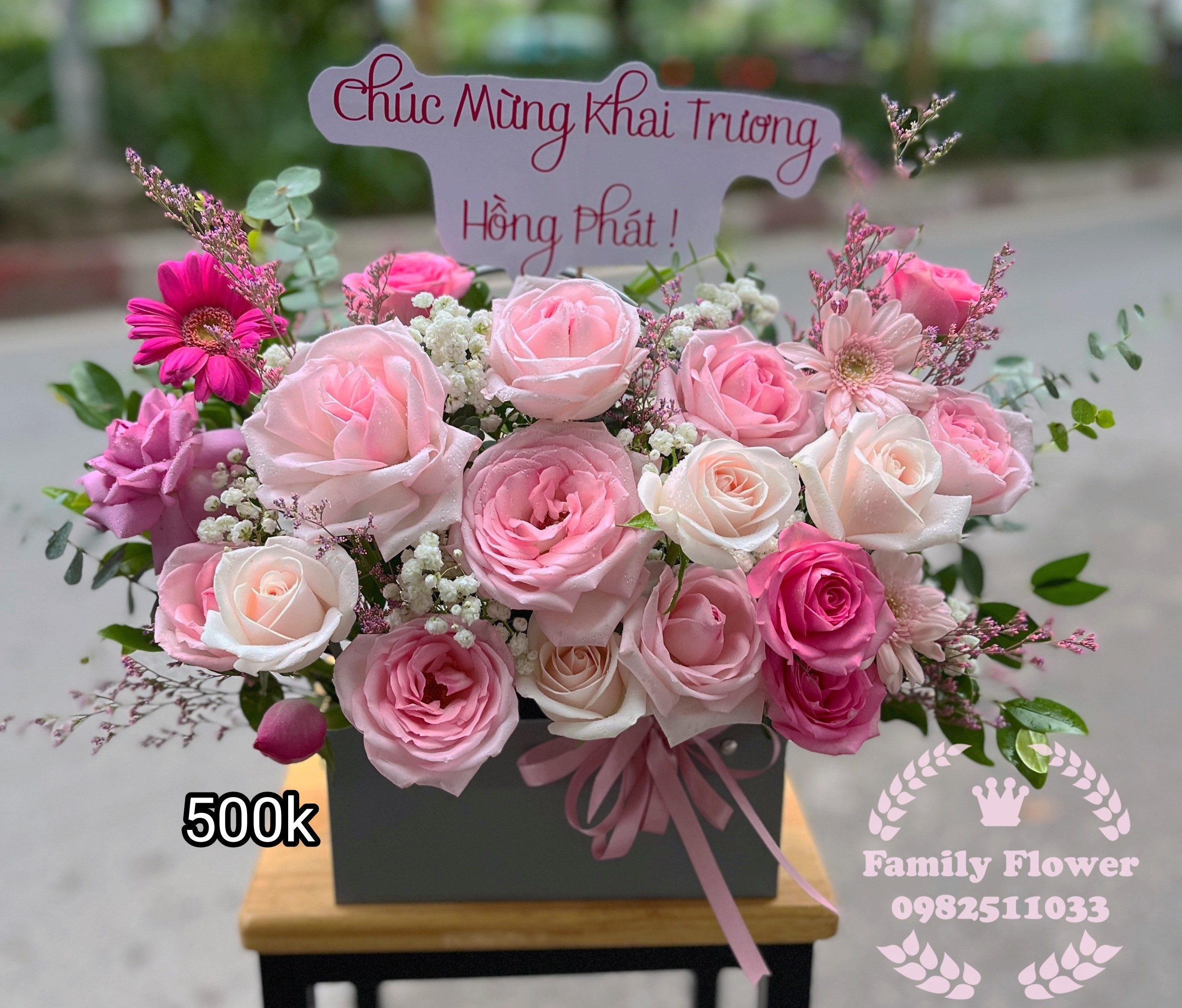 Hoa tươi HÀ Nội - Các lẵng hoa tươi nhân ngày 8/3 