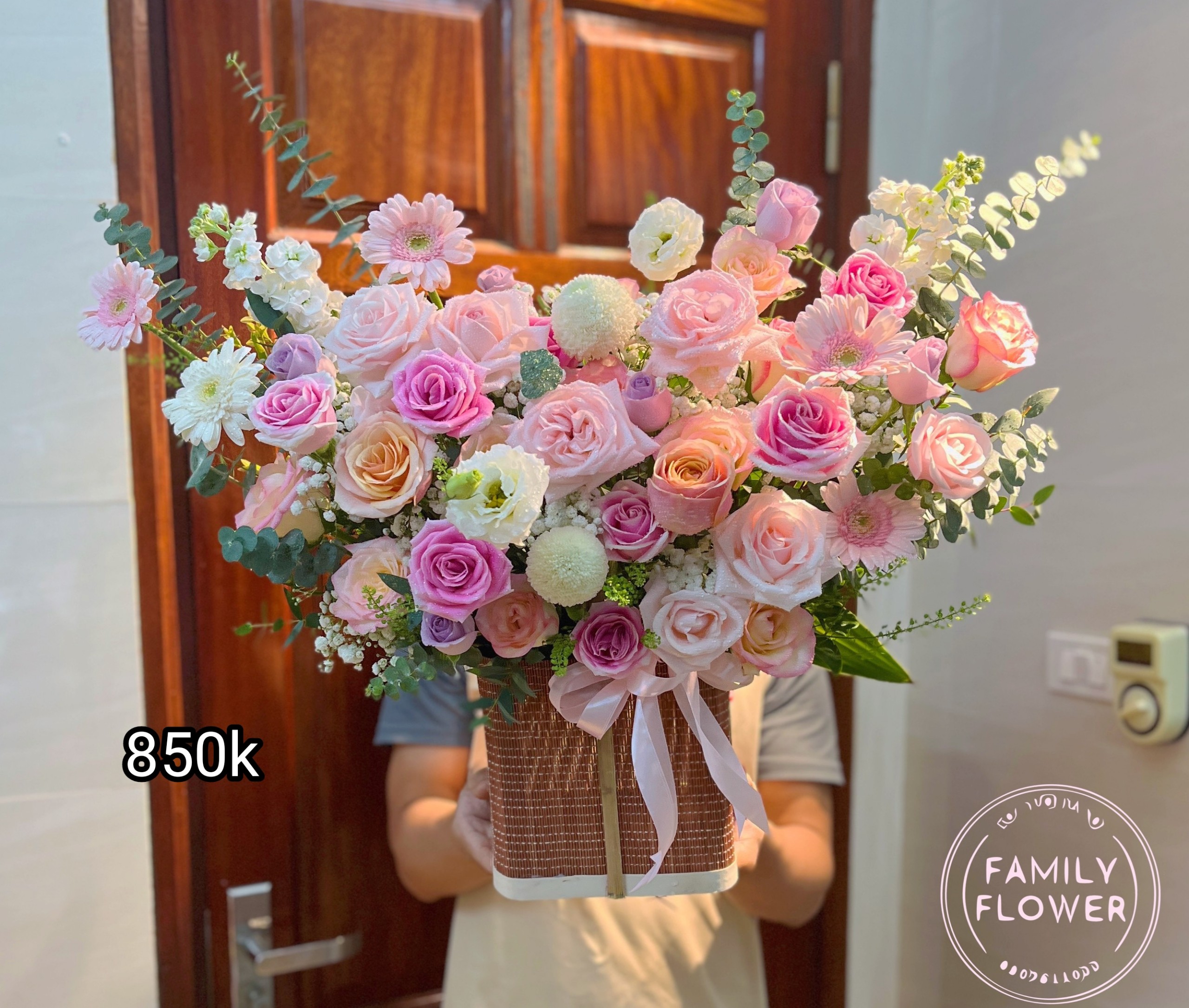 Hoa tươi HÀ Nội - Các lẵng hoa tươi nhân ngày 8/3 