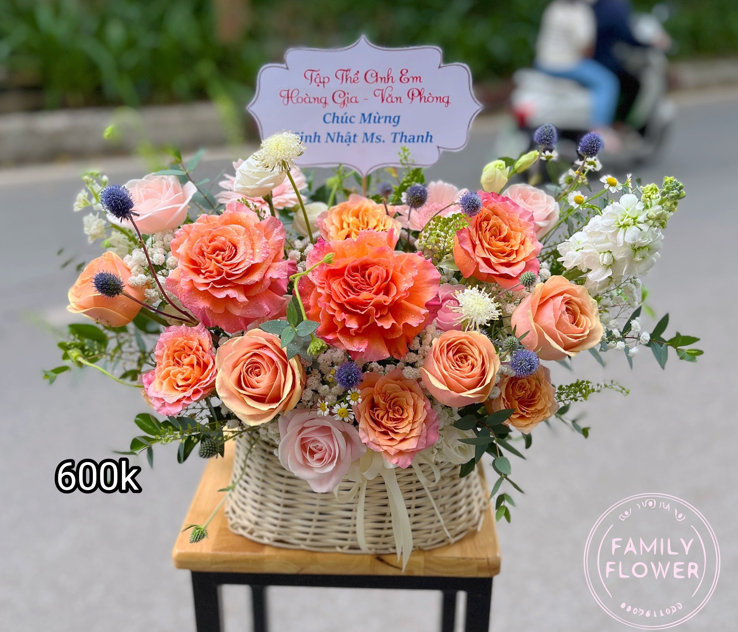 Hoa tươi HÀ Nội - Các lẵng hoa tươi nhân ngày 8/3 