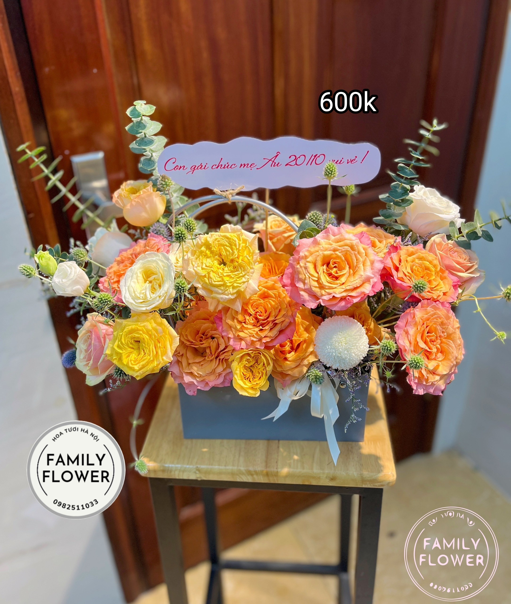 Hoa tươi HÀ Nội - Các lẵng hoa tươi nhân ngày 8/3 
