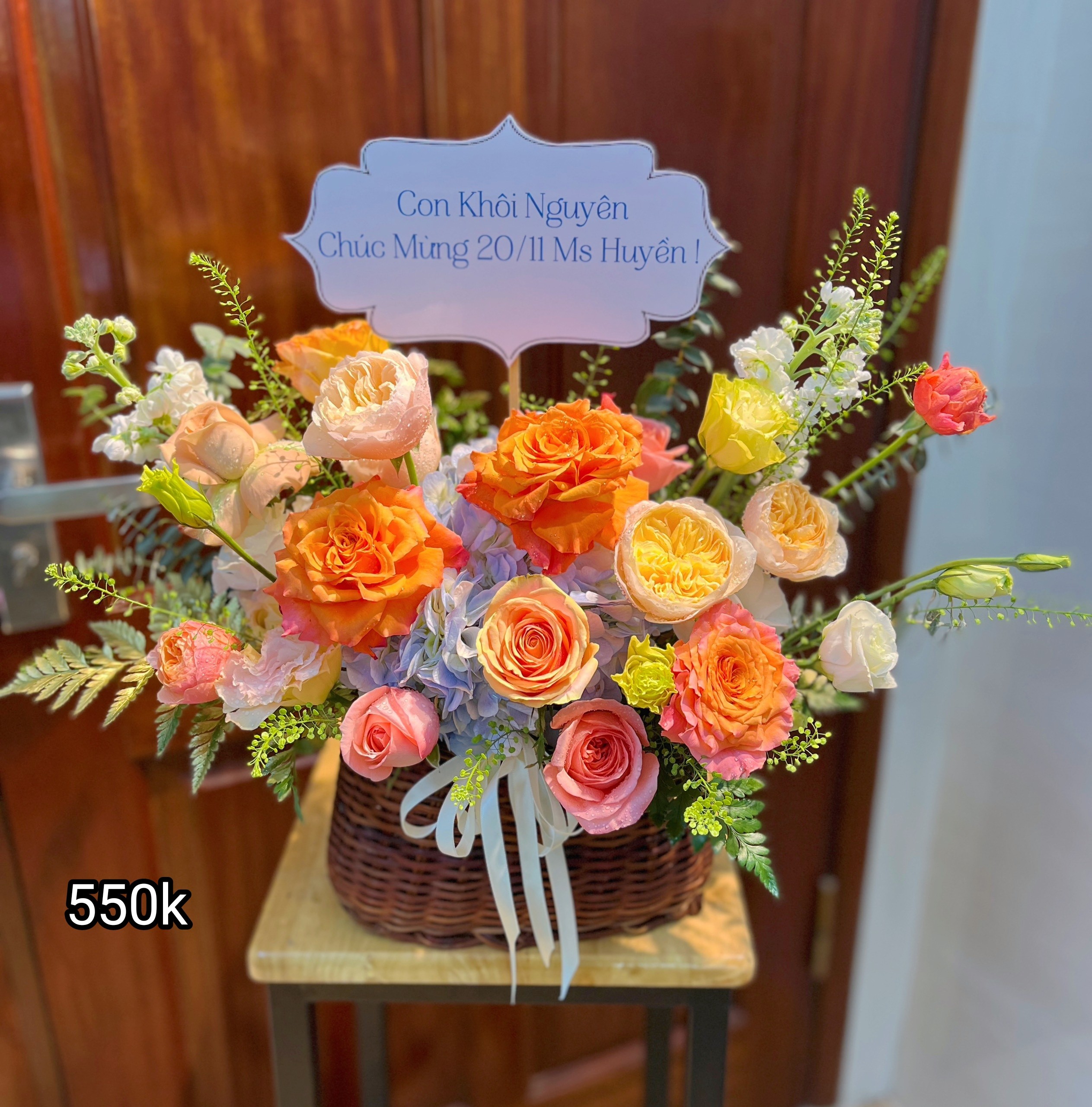 Hoa tươi HÀ Nội - Các lẵng hoa tươi nhân ngày 8/3 