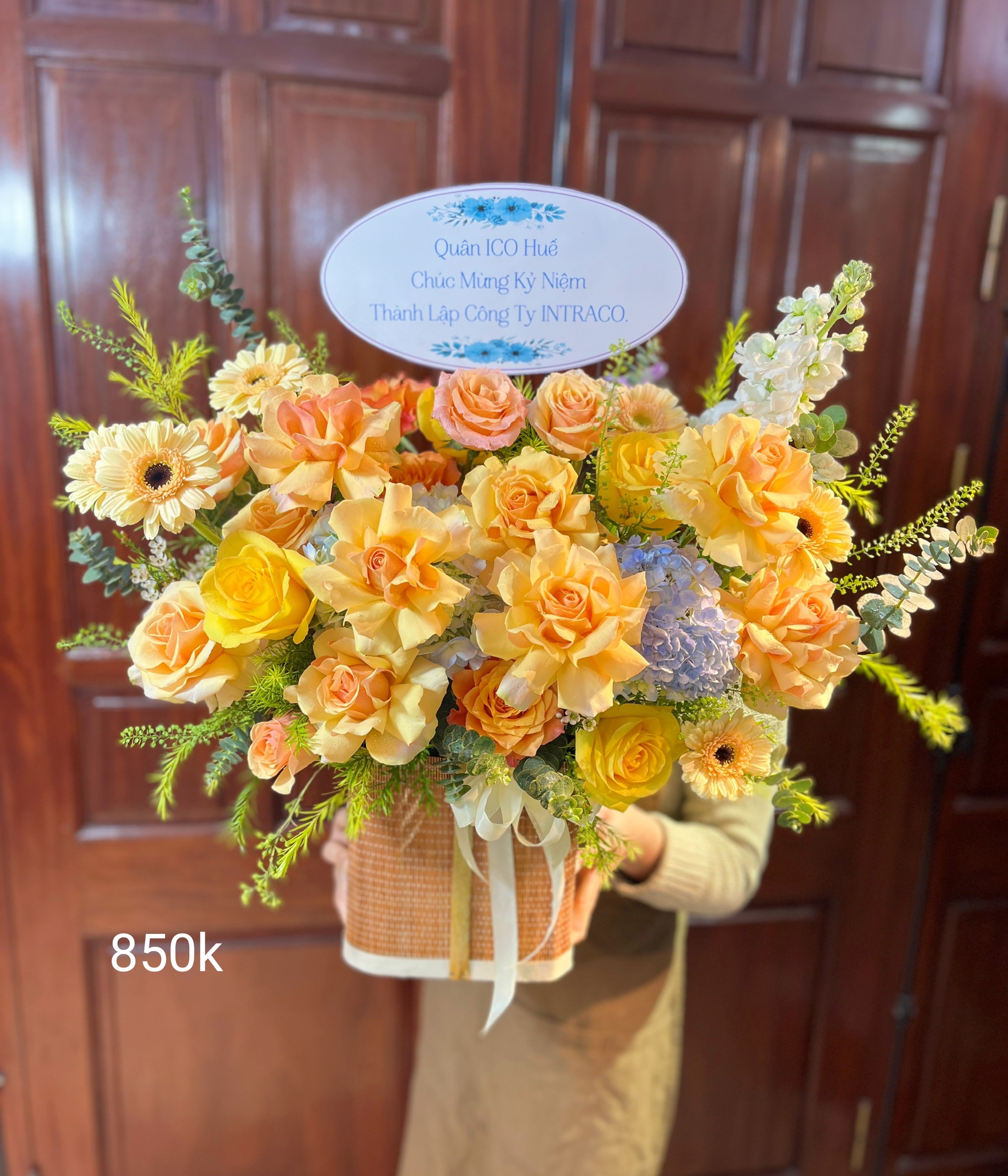 Hoa tươi HÀ Nội - Các lẵng hoa tươi nhân ngày 8/3 
