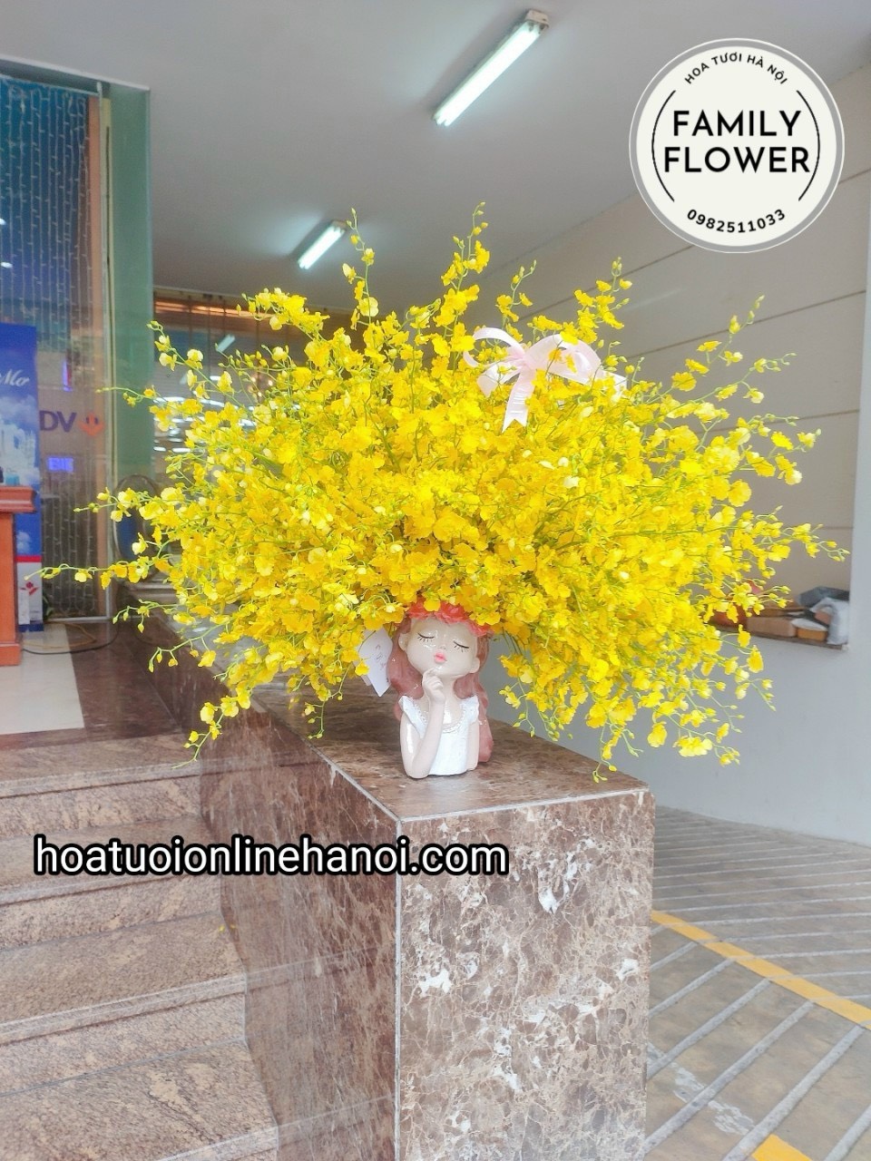 Bình hoa chúc mừng ngày 8/3 - Hoa tươi Hà Nội