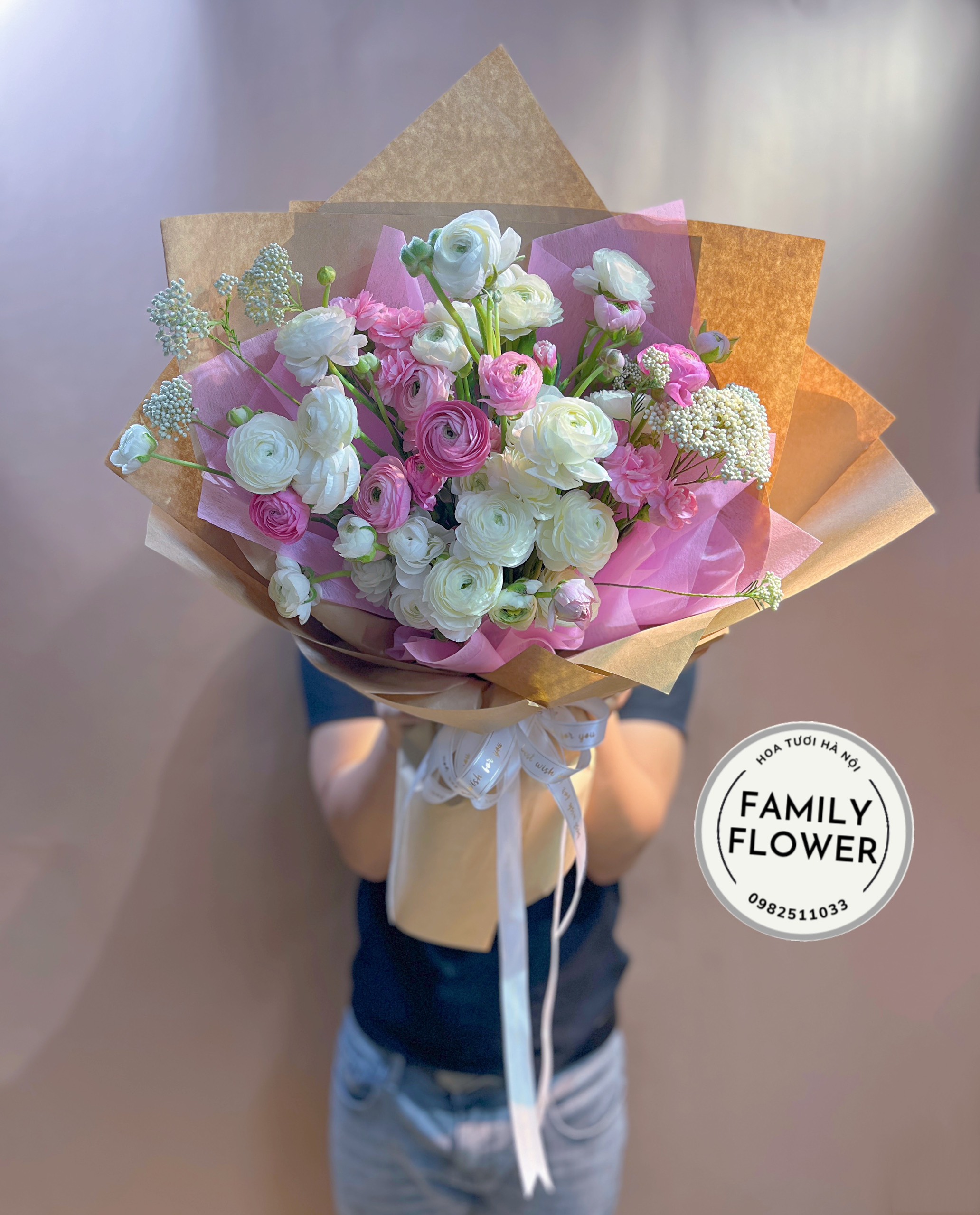 Bó hoa mao lương tặng bạn gái ở quận Cầu Giấy Hà Nội ! Mua hoa mao lương Hà Nội !
