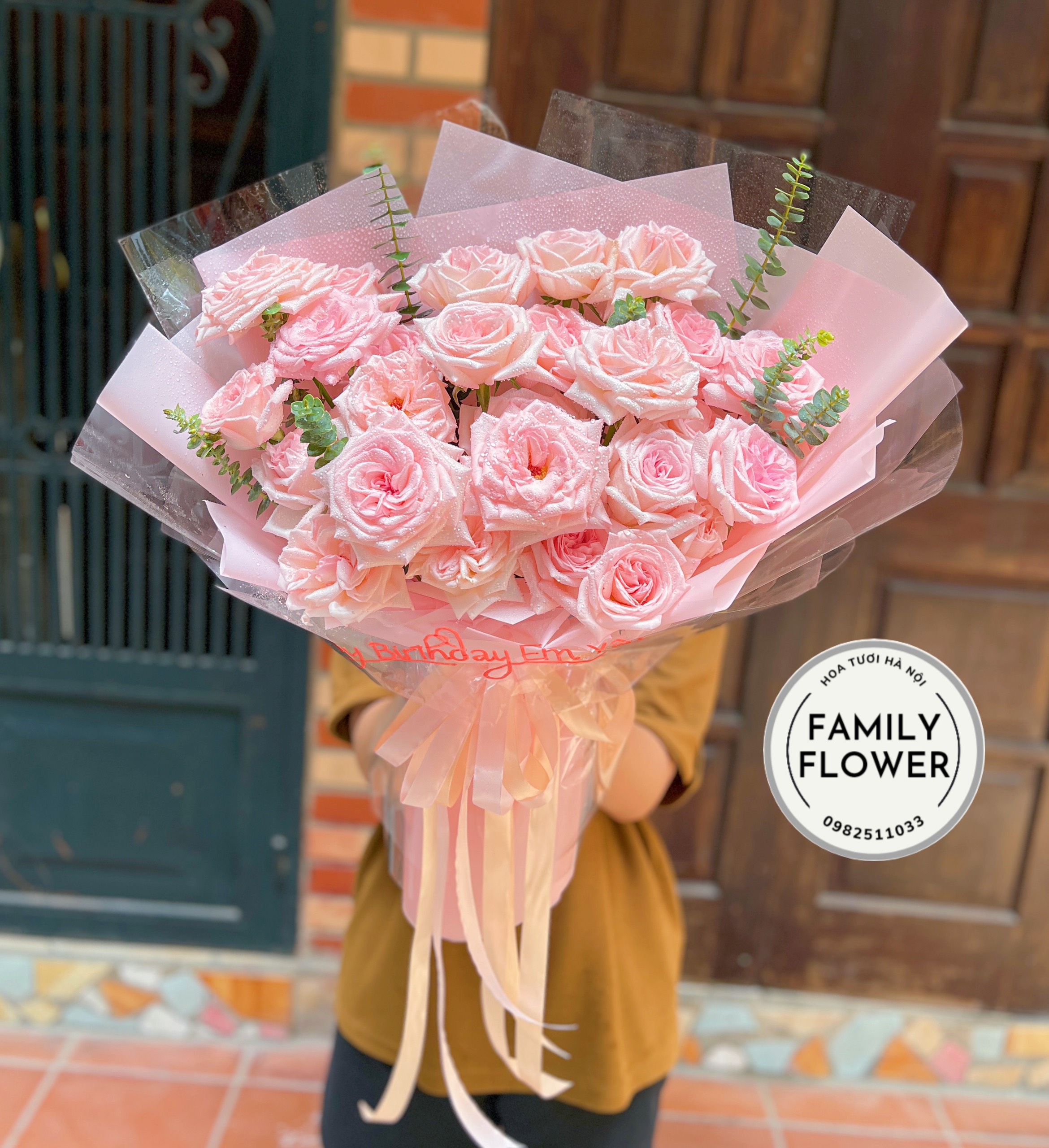 Bó hoa hồng ohara tặng người yêu nhân dịp sinh nhật quận Cầu Giấy , Ba Đình Hà Nội