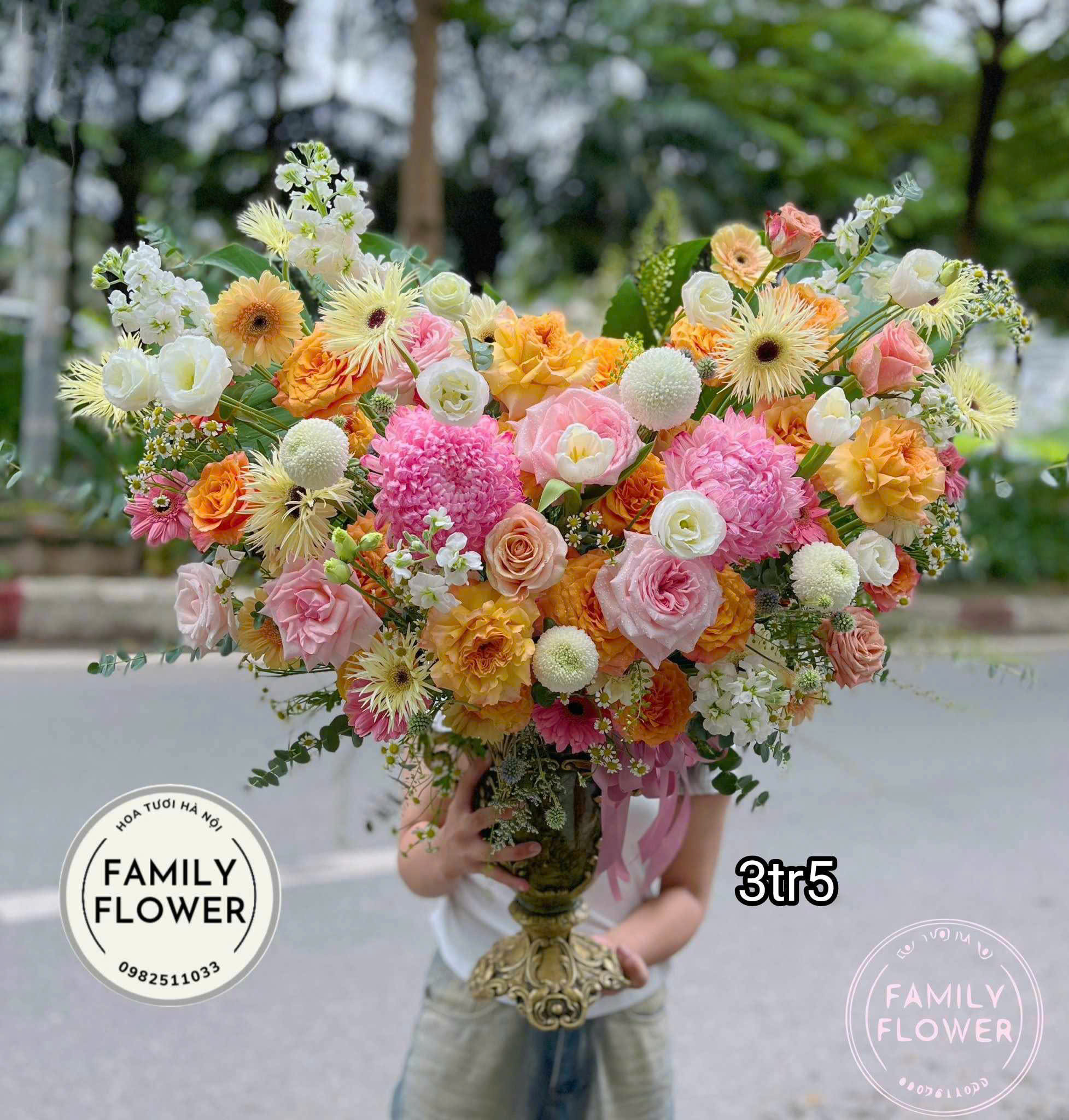 Đa dạng những mẫu bình hoa cho 20/10 để tặng người thân, thương tại Hà Nội ! Hoa 20/10 tại Hà Nội ! Mua hoa online tại Hà Nội