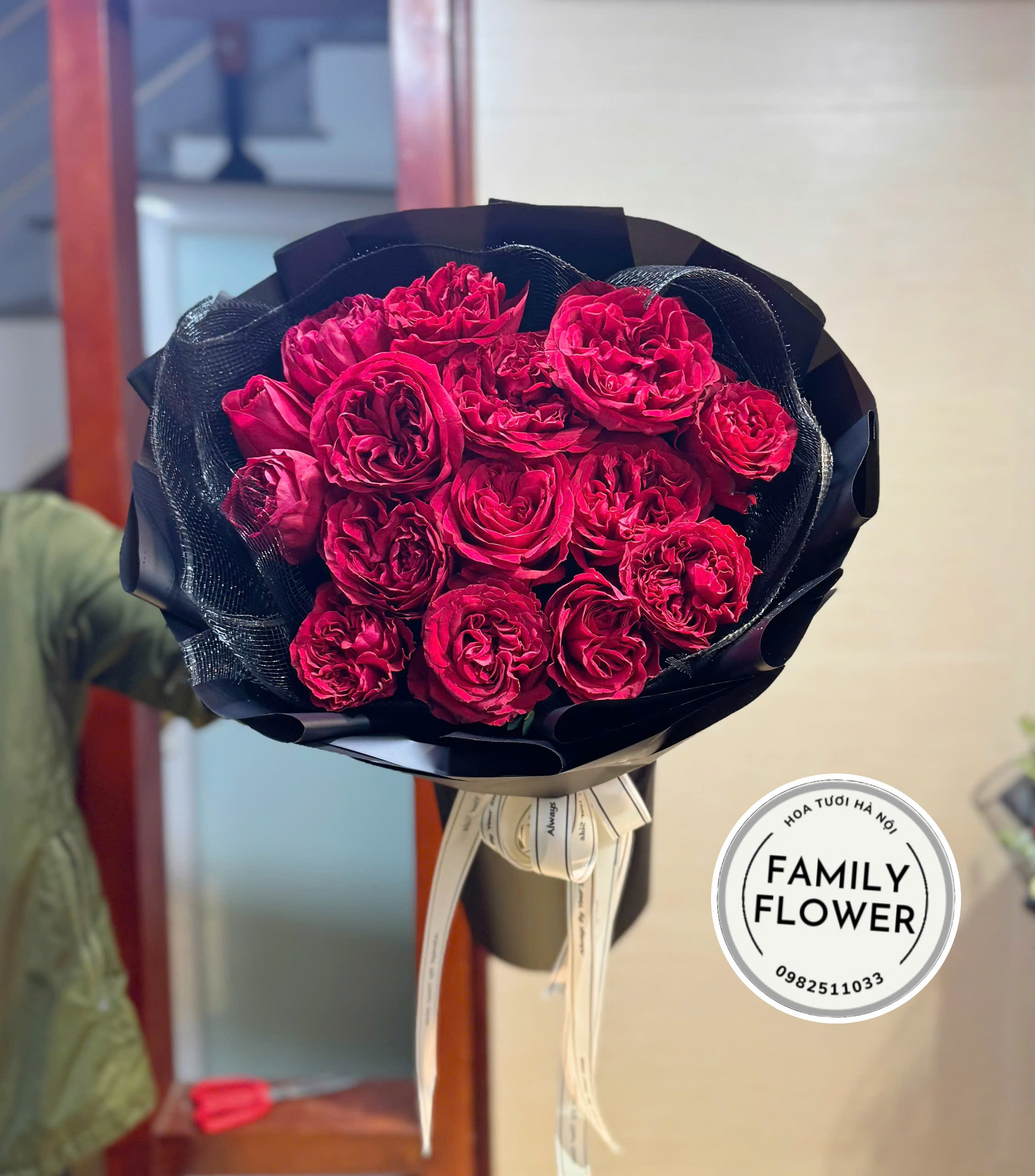 Bó hoa hồng đỏ tặng người yêu nhân dịp 8 tháng 3 ! Hoa 8 tháng 3 Hà Nội