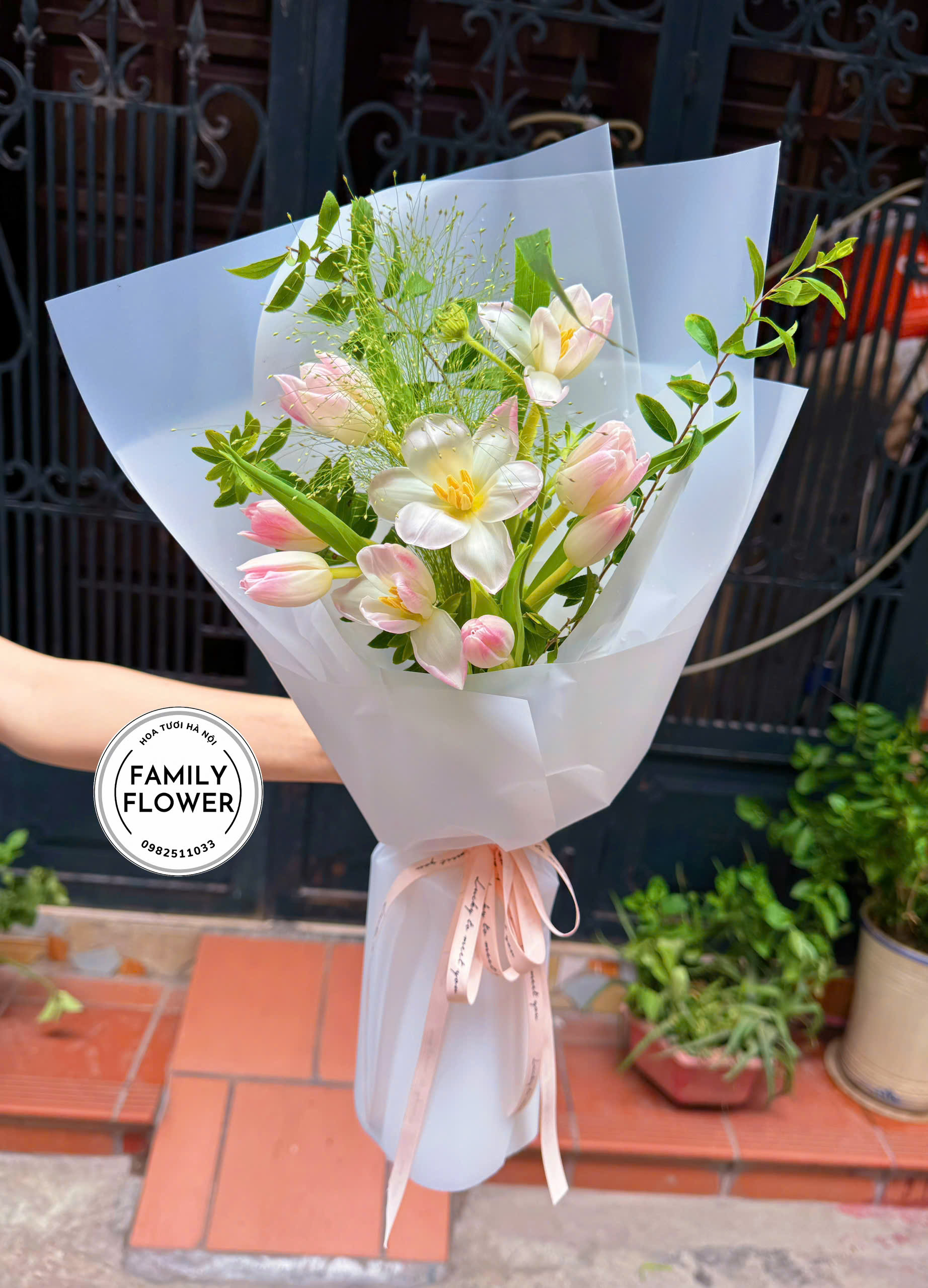 Bó hoa tulip | hoa tulip | bó hoa tặng người yêu nhân ngày phụ nữ Việt Nam