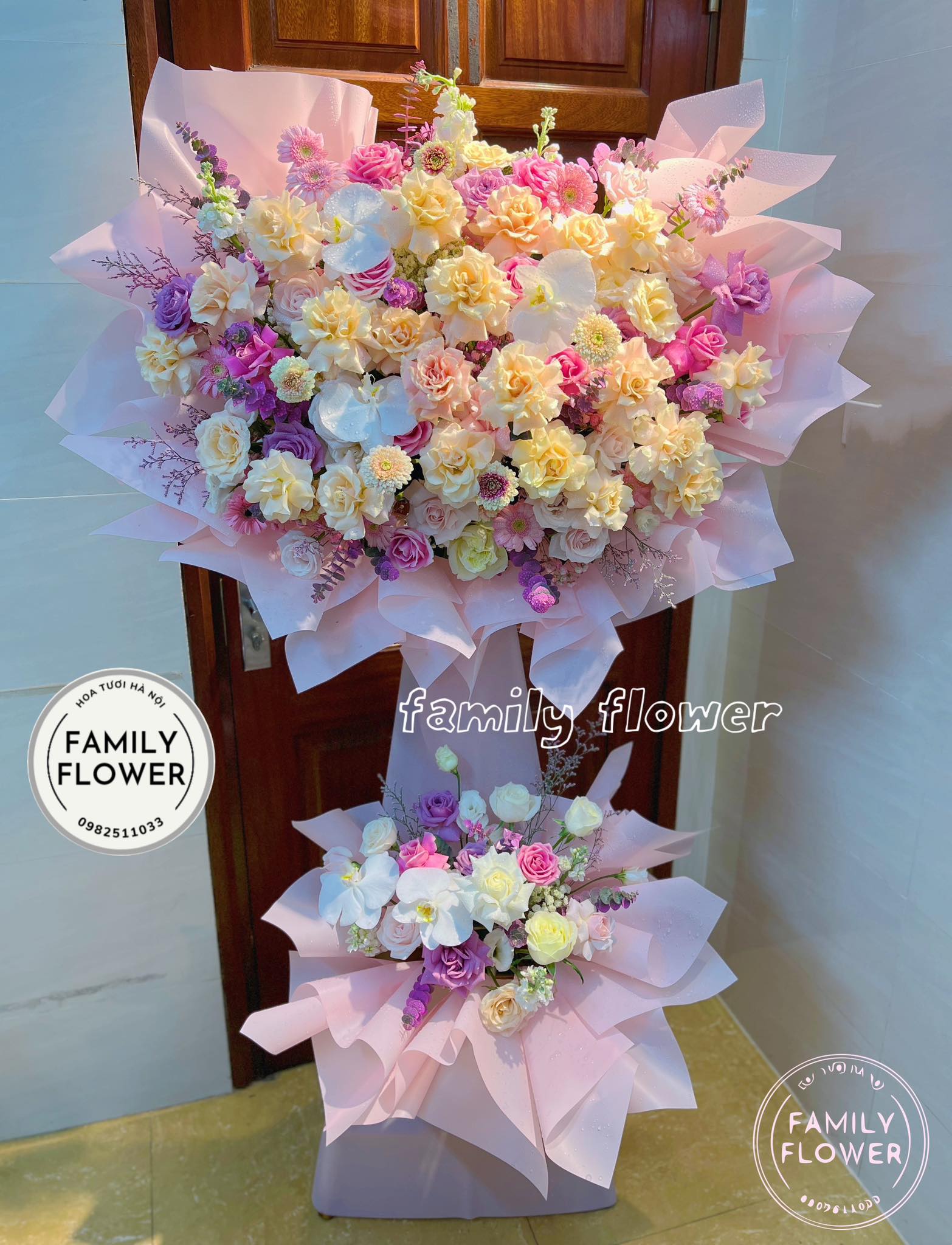 Kệ hoa khai trương sự kiện, hội nghị tại Hà Nội, Điện hoa Hà Nội, Hoa tươi Hà Nội