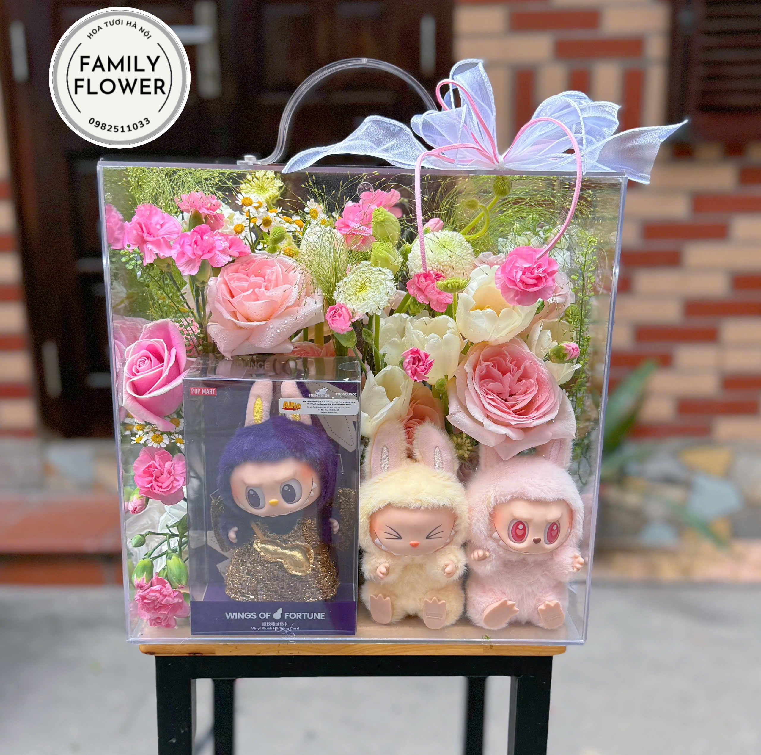 Vali hoa tặng người yêu nhân dịp sinh nhật tại Cầu Giấy Ba Đình Hà Nội ! Mua hoa tươi online tại Hà Nội