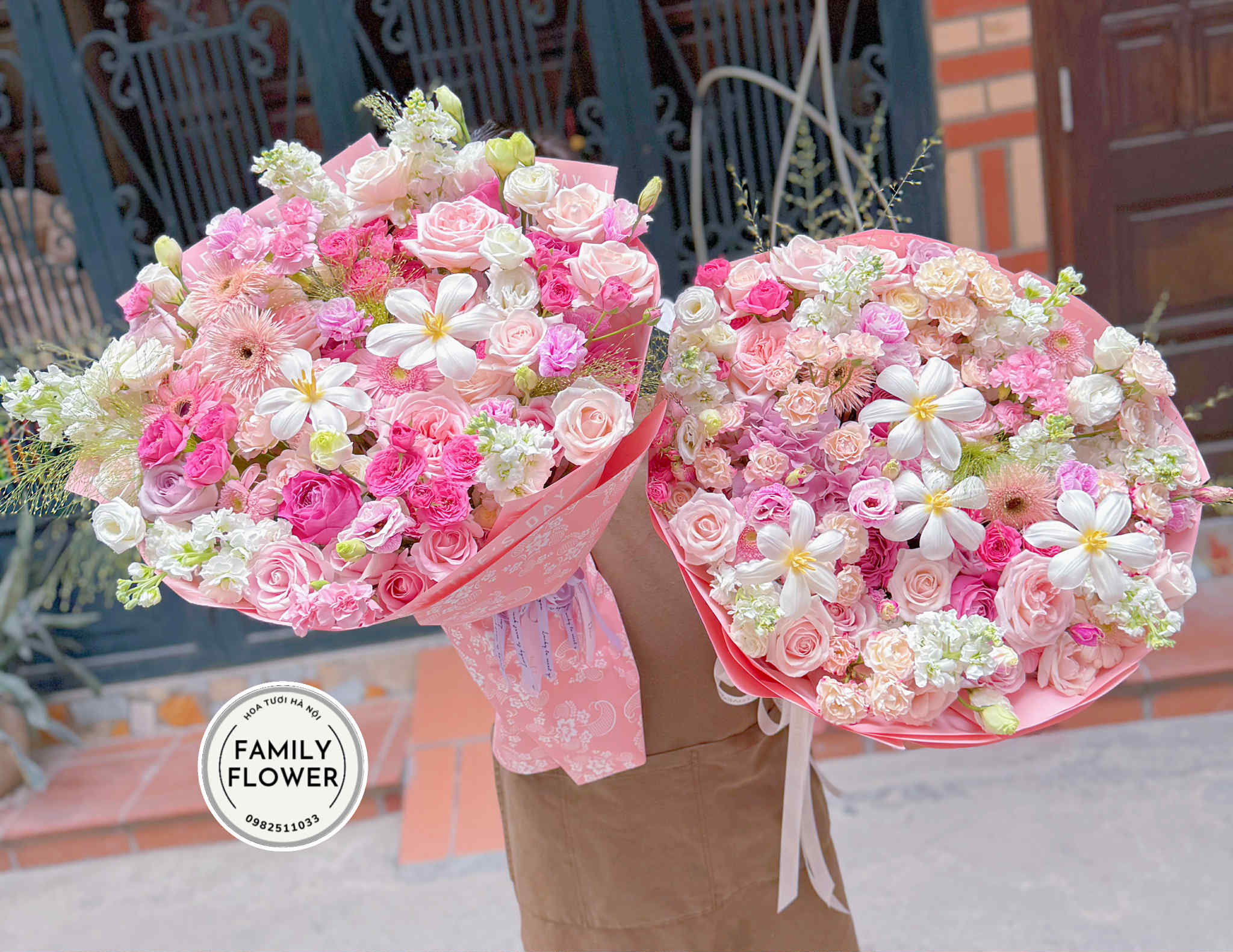 Bó hoa hồng sinh nhật tặng sinh nhật vợ ở Hà Nội ! Mua hoa tặng vợ Hà Nội