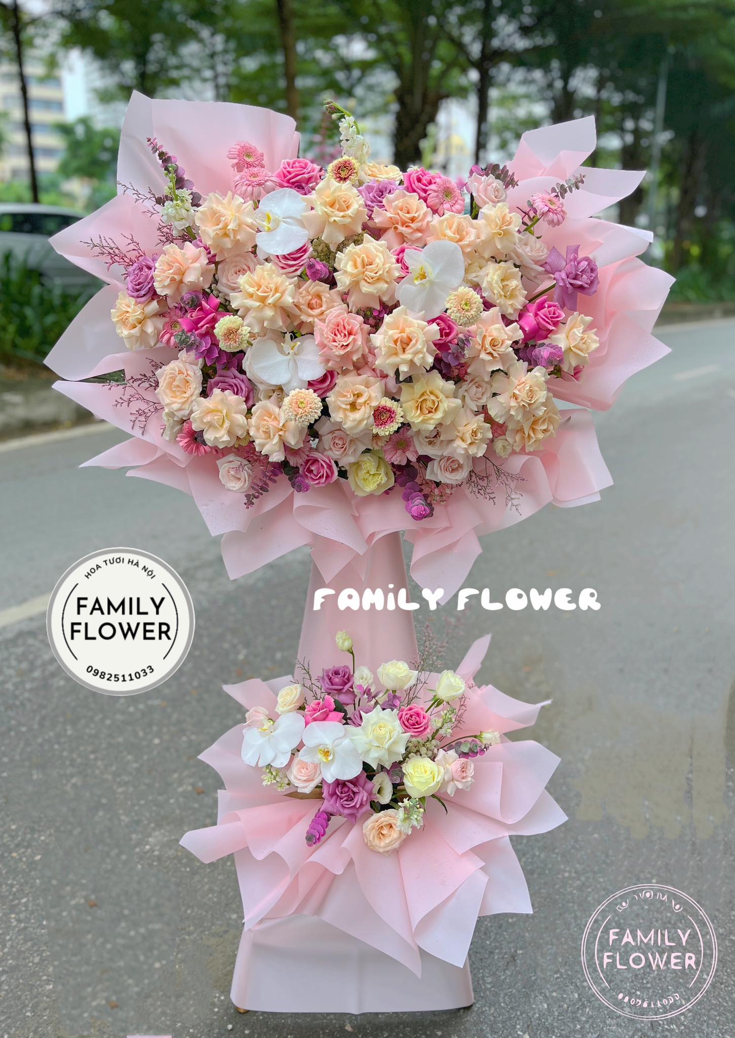 Kệ hoa khai trương sự kiện, hội nghị tại Hà Nội, Điện hoa Hà Nội, Hoa tươi Hà Nội