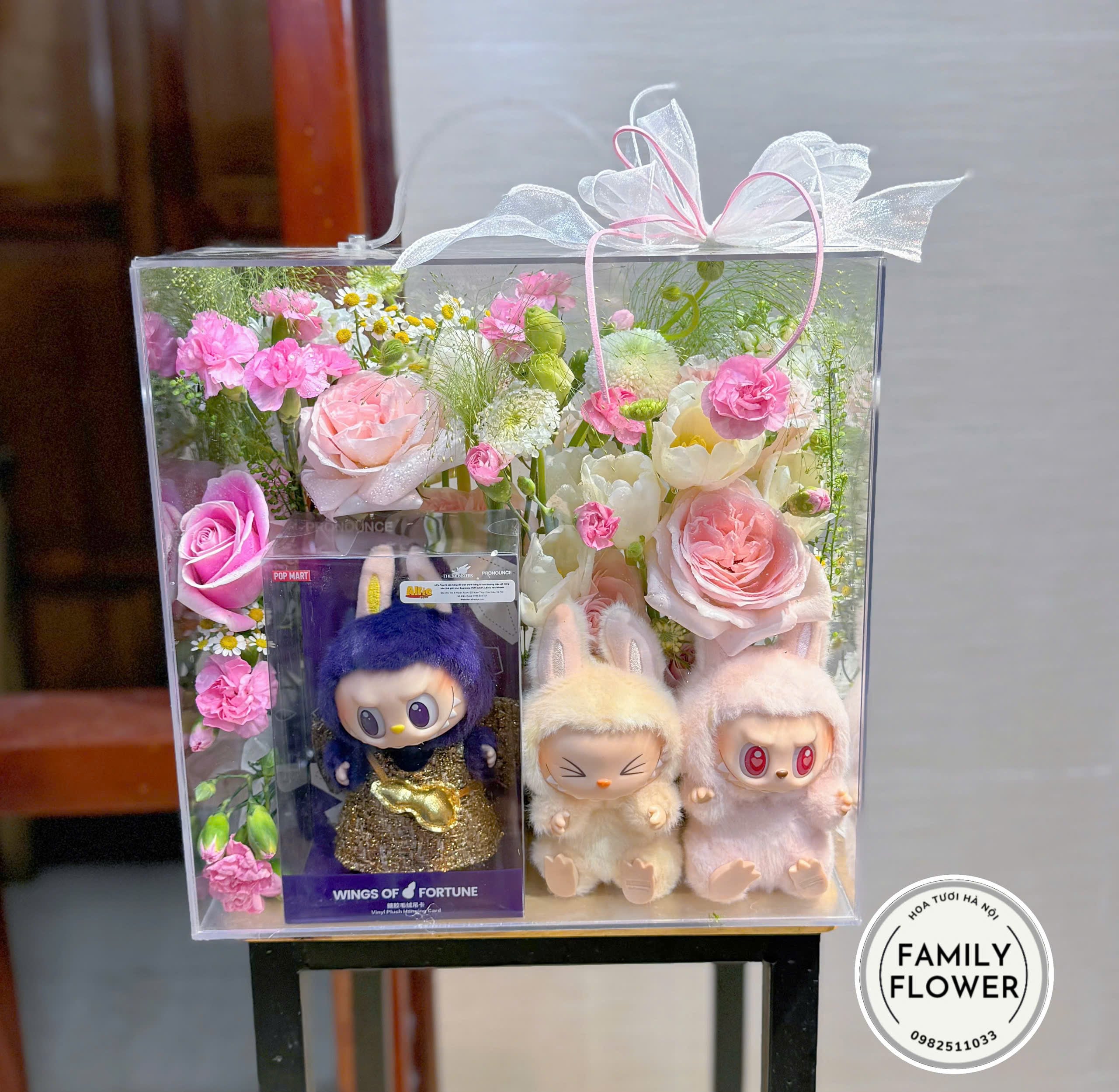 Vali hoa tặng người yêu nhân dịp sinh nhật tại Cầu Giấy Ba Đình Hà Nội ! Mua hoa tươi online tại Hà Nội