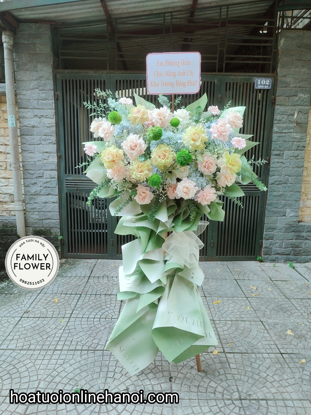 Cây hoa khai trương sang trọng tại Hà Nội . Hoa khai trương Hà Nội.