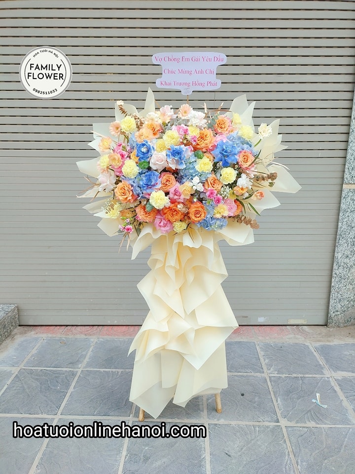 Hoa chúc mừng khai trương , kỷ niệm thành lập công ty, hội nghị , sự kiện ở Hà Nội. Hoa khai trương Hà Nội.