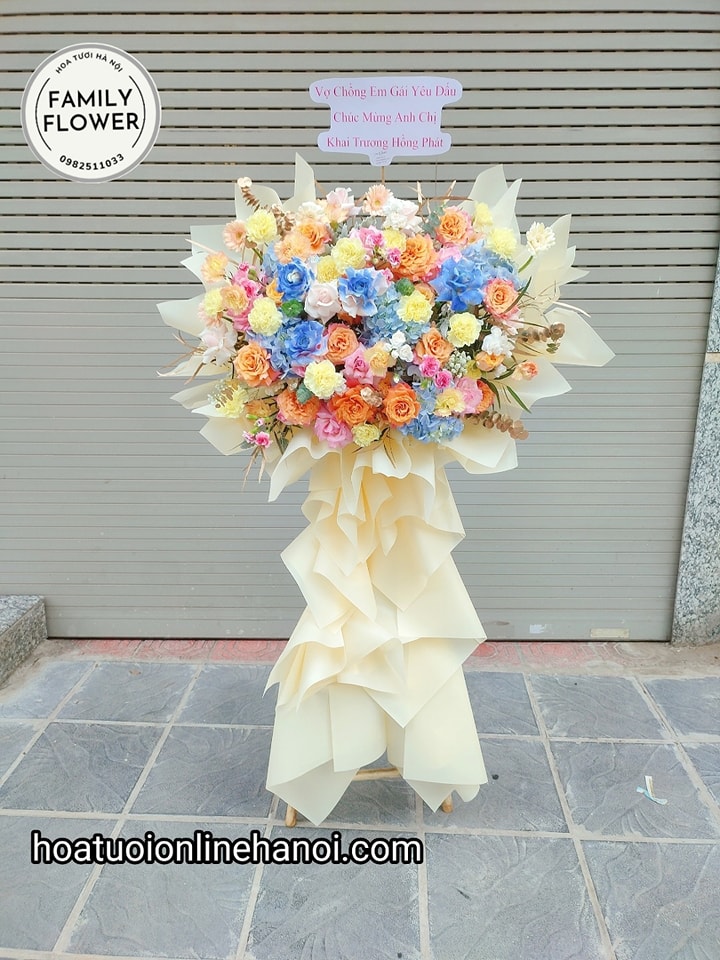 Hoa chúc mừng khai trương , kỷ niệm thành lập công ty, hội nghị , sự kiện ở Hà Nội. Hoa khai trương Hà Nội.