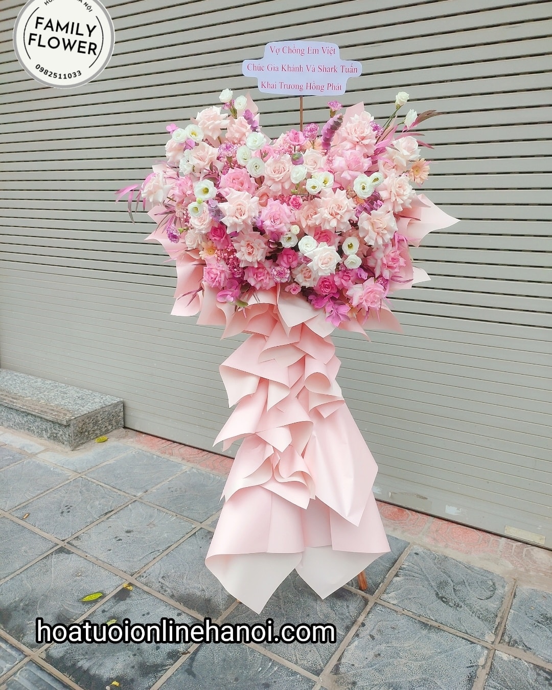 Cây hoa chúc mừng khai trương ở CẦU GIẤY - HÀ NỘI . HOA KHAI TRƯƠNG HÀ NỘI