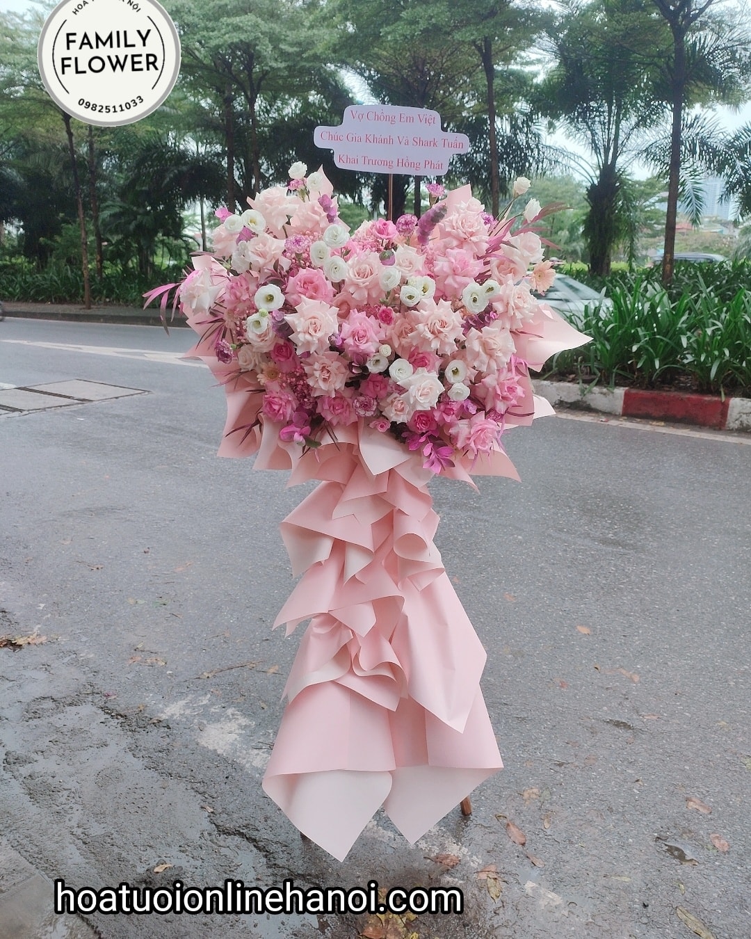 Cây hoa chúc mừng khai trương ở CẦU GIẤY - HÀ NỘI . HOA KHAI TRƯƠNG HÀ NỘI