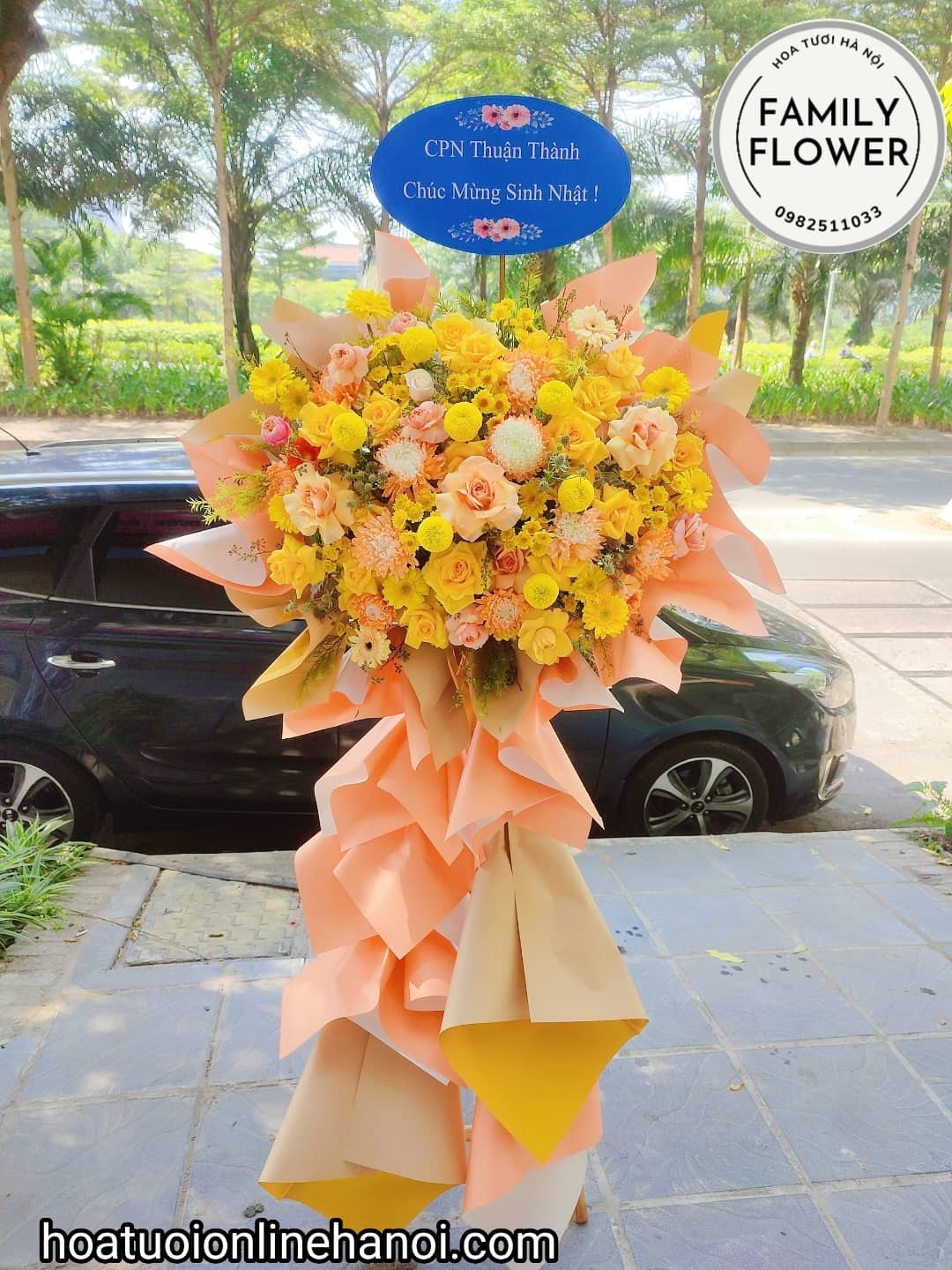 Hoa sinh nhật . Cây hoa chúc mừng sinh nhật sếp , bạn bè , người thân đẹp tại Hà Nội.