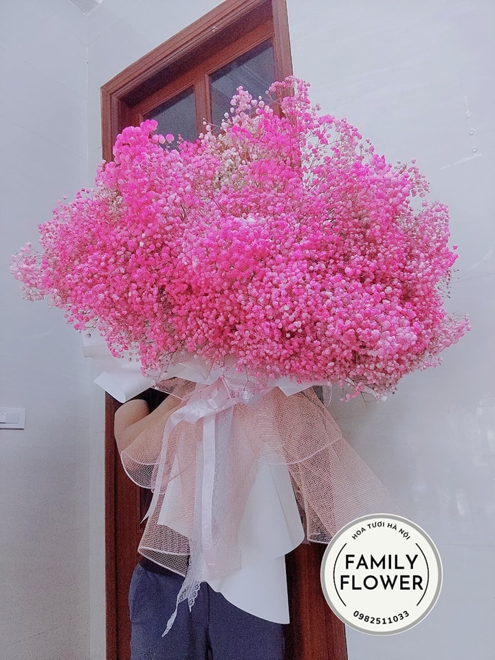Hoa baby , bó hoa baby tặng người yêu nhân dịp sinh nhật , 8/3 , 20/10 đẹp tại Hà Nội.