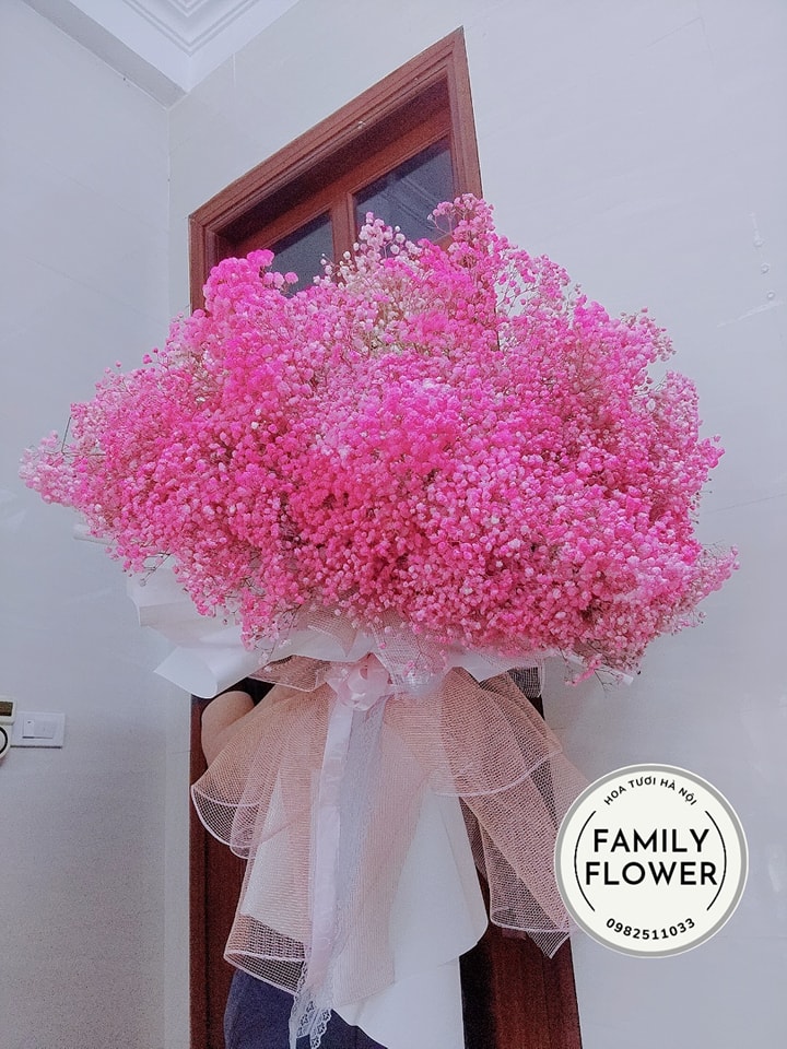 Hoa baby , bó hoa baby tặng người yêu nhân dịp sinh nhật , 8/3 , 20/10 đẹp tại Hà Nội.