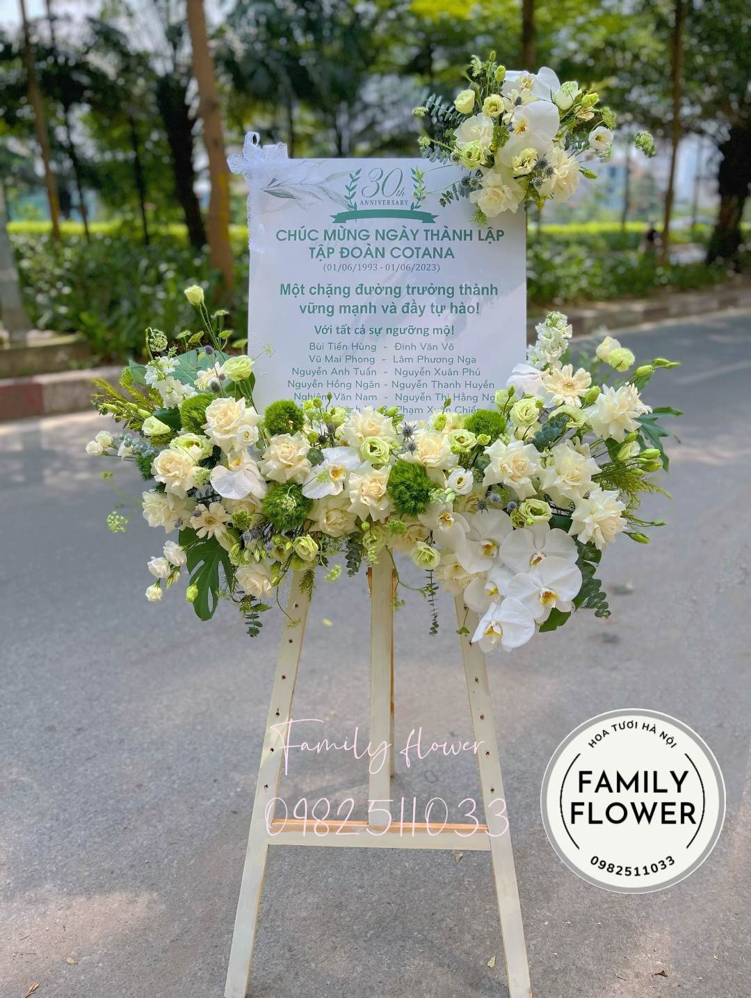 Kệ hoa khung tranh HÀ NỘI , hoa khai trương HÀ NỘI . Hoa tươi HÀ NỘI