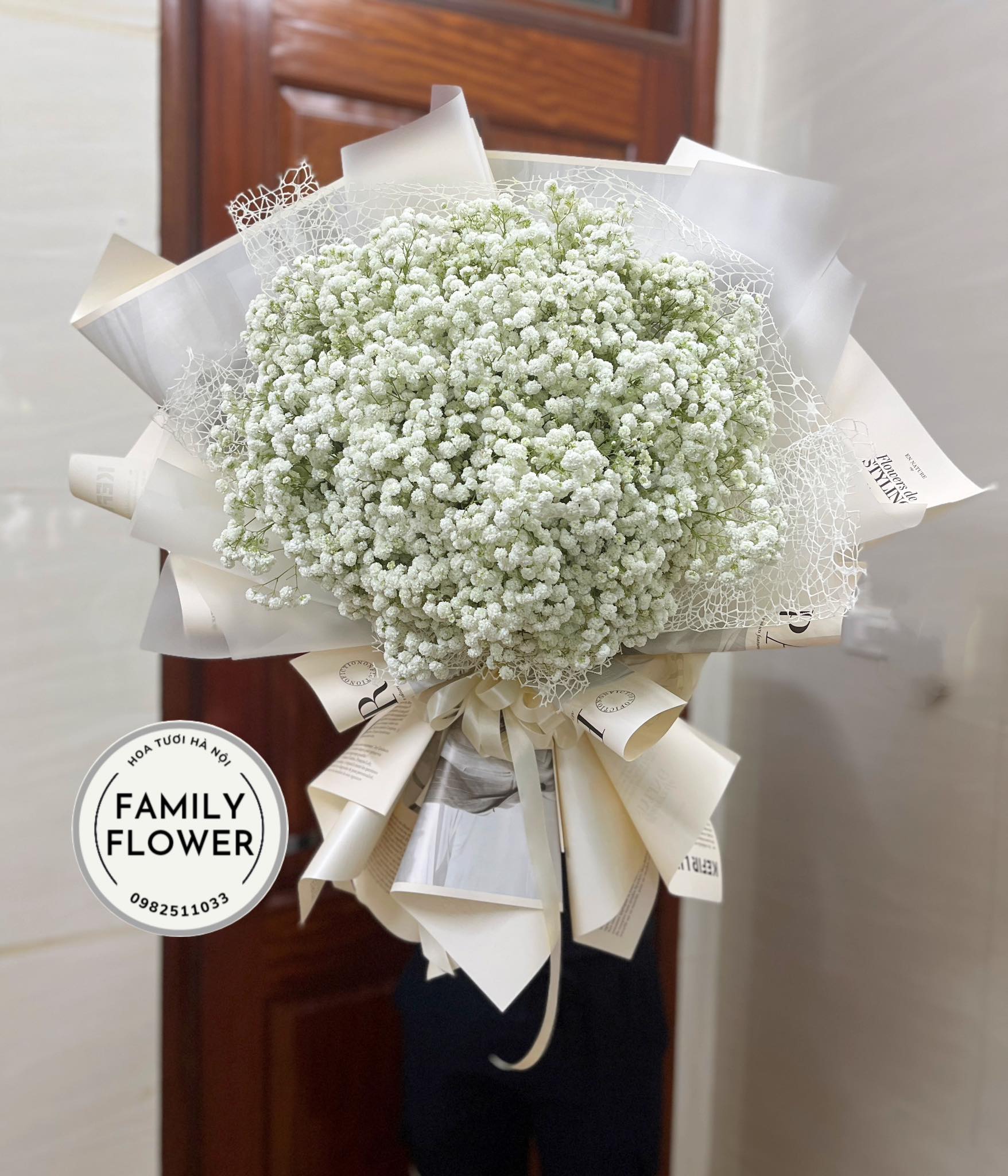 Bó hoa baby tặng người yêu nhân dịp 20 tháng 10 ở Hà Nội ! Mua hoa tươi Hà Nội