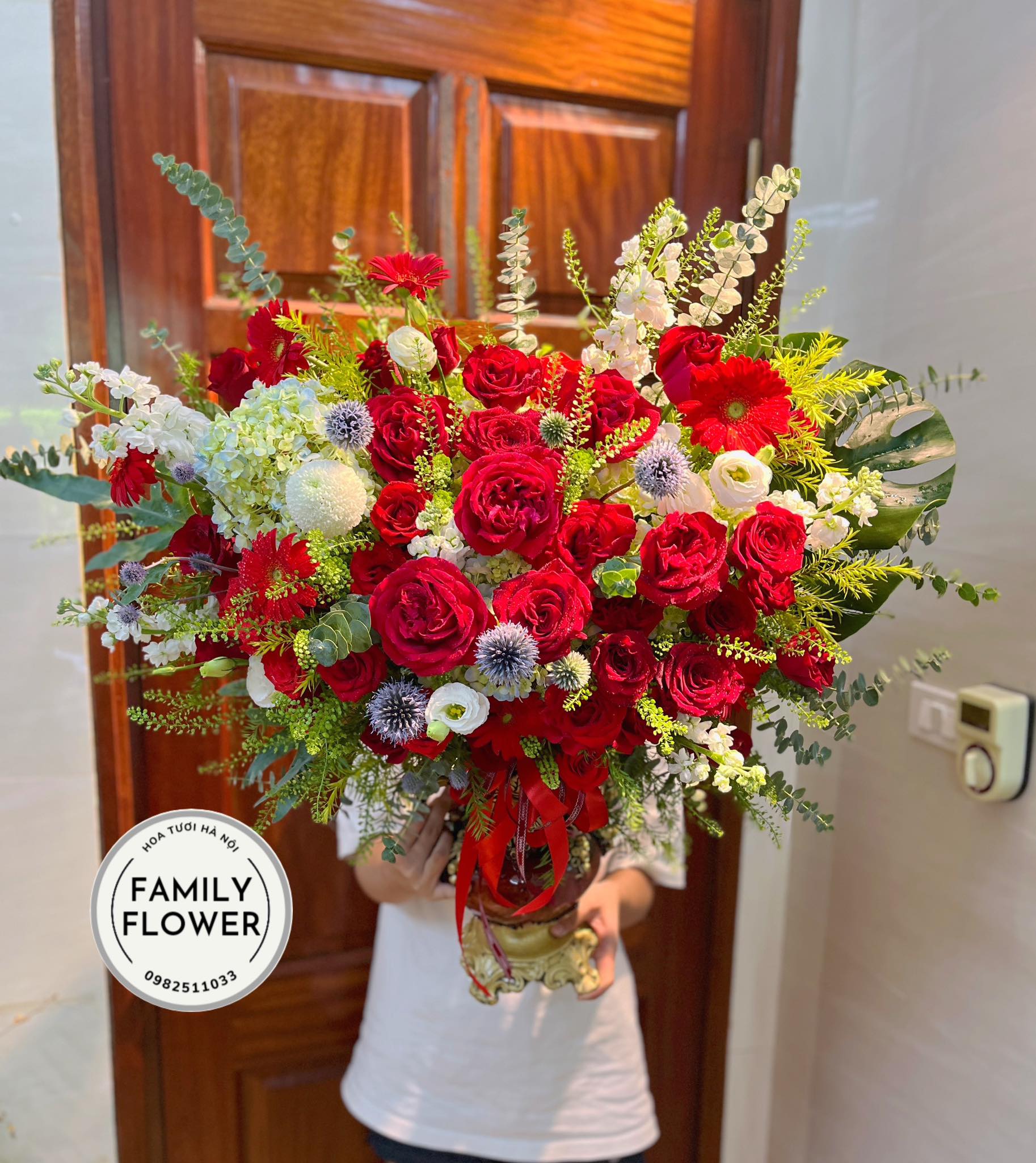 Bình hoa chúc mừng thầy cô nhân ngày nhà giáo Việt Nam 20 tháng 11 ở Hà Nội